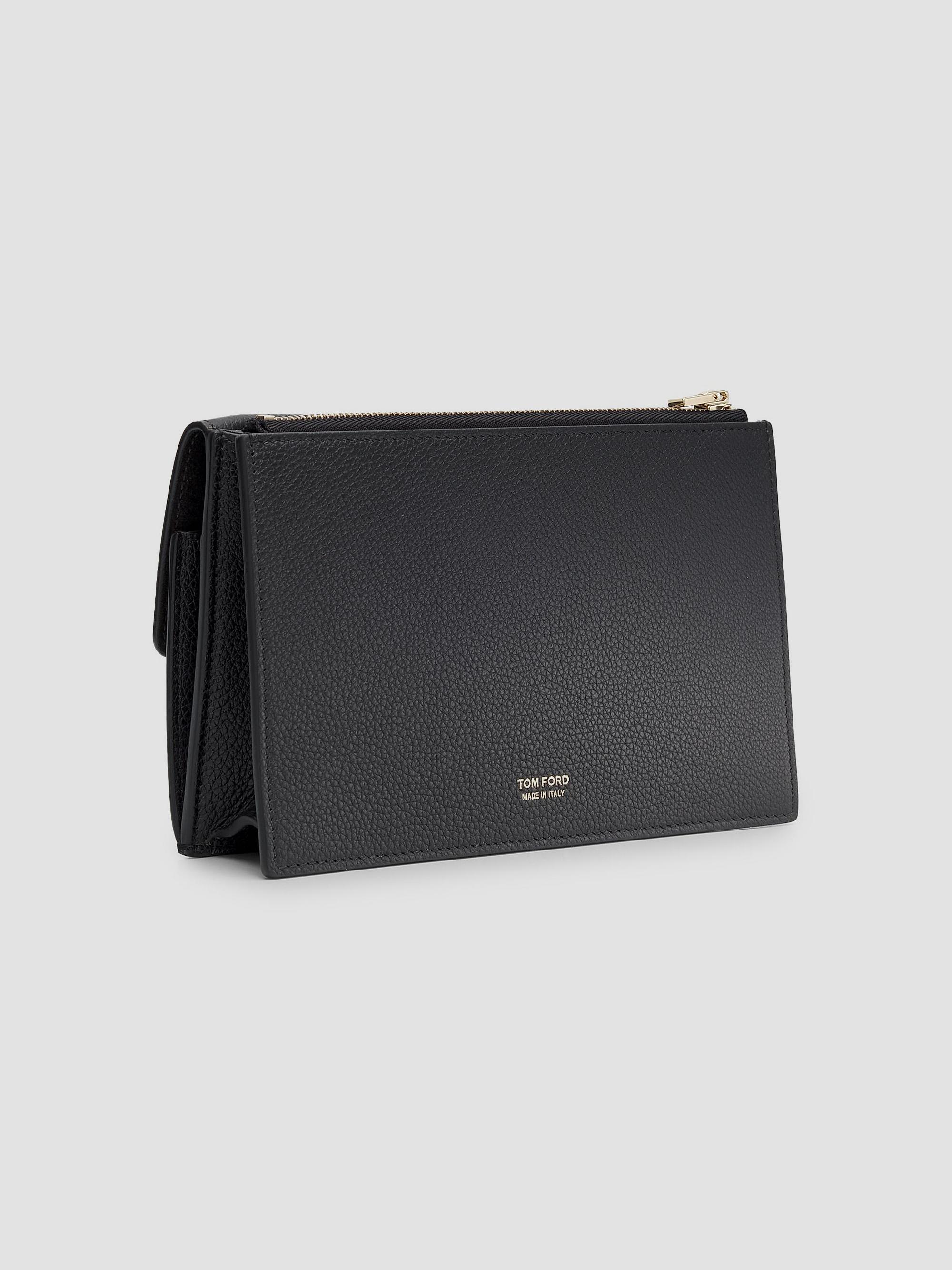 TOM FORD Women's Kara Mini Leather Wallet-On-Chain Bag - Black | Thumbnail 2