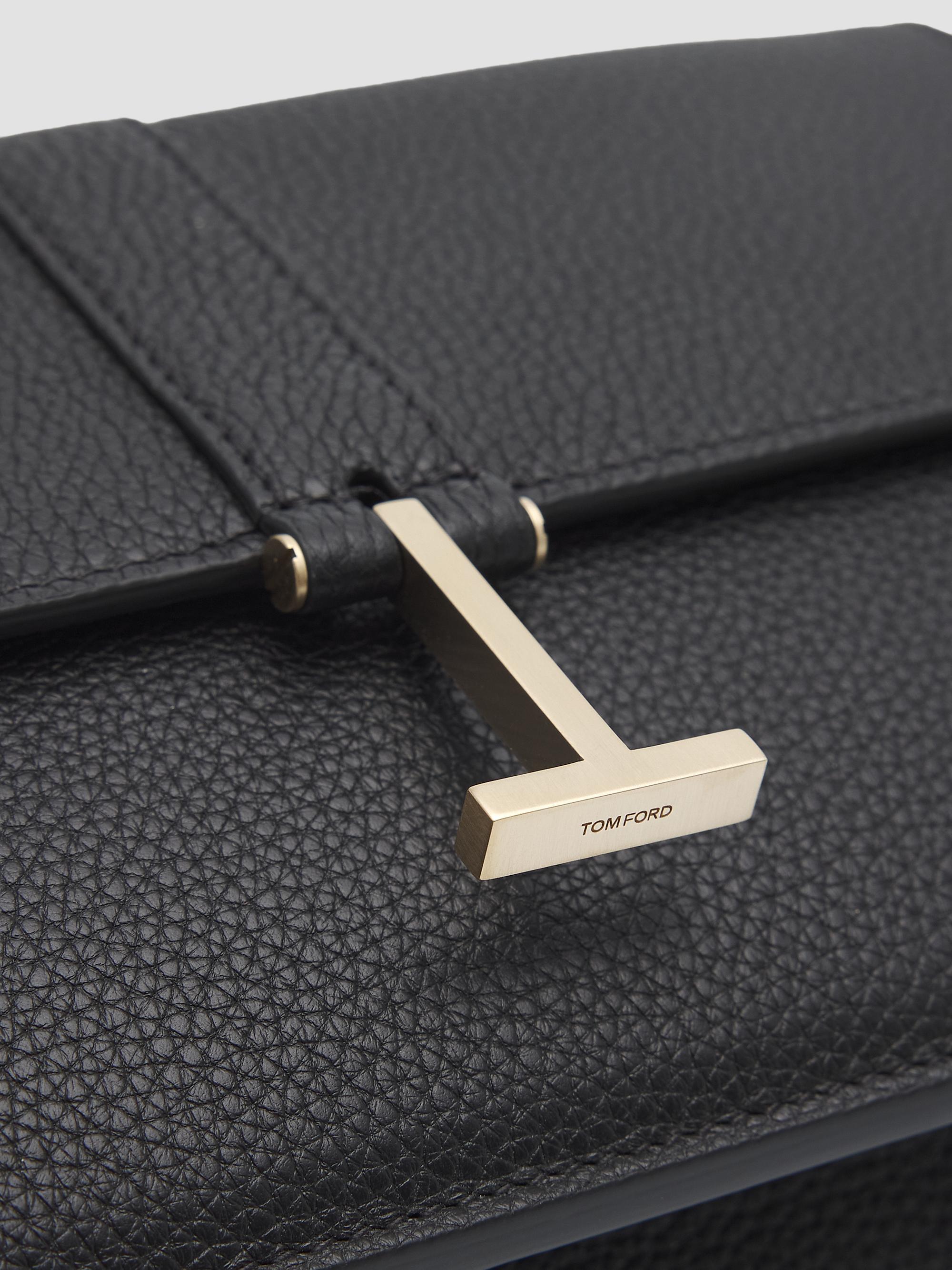 TOM FORD Women's Kara Mini Leather Wallet-On-Chain Bag - Black | Thumbnail 6