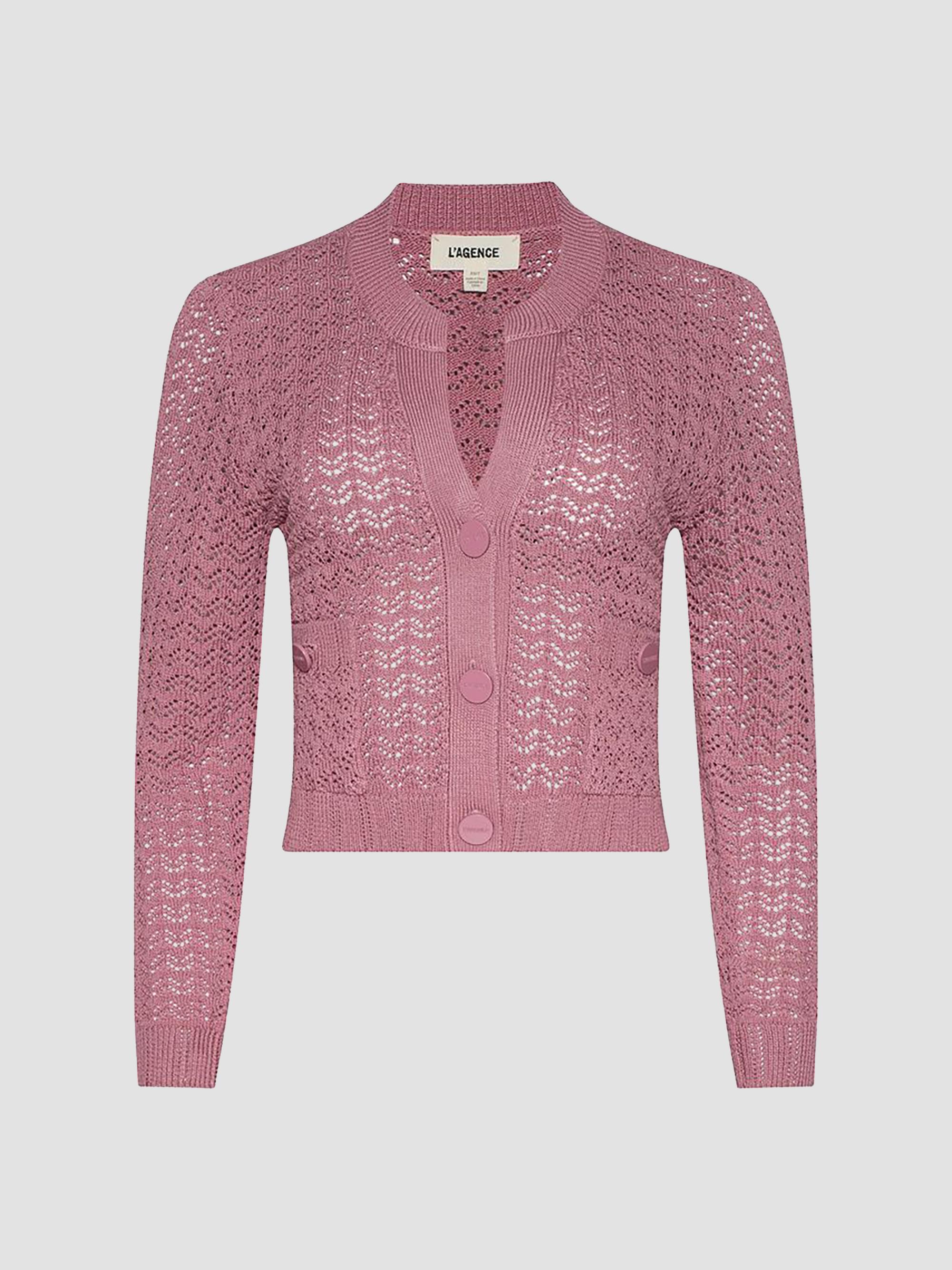 L'AGENCE Toulouse Crop Cardigan | Saks Fifth Avenue