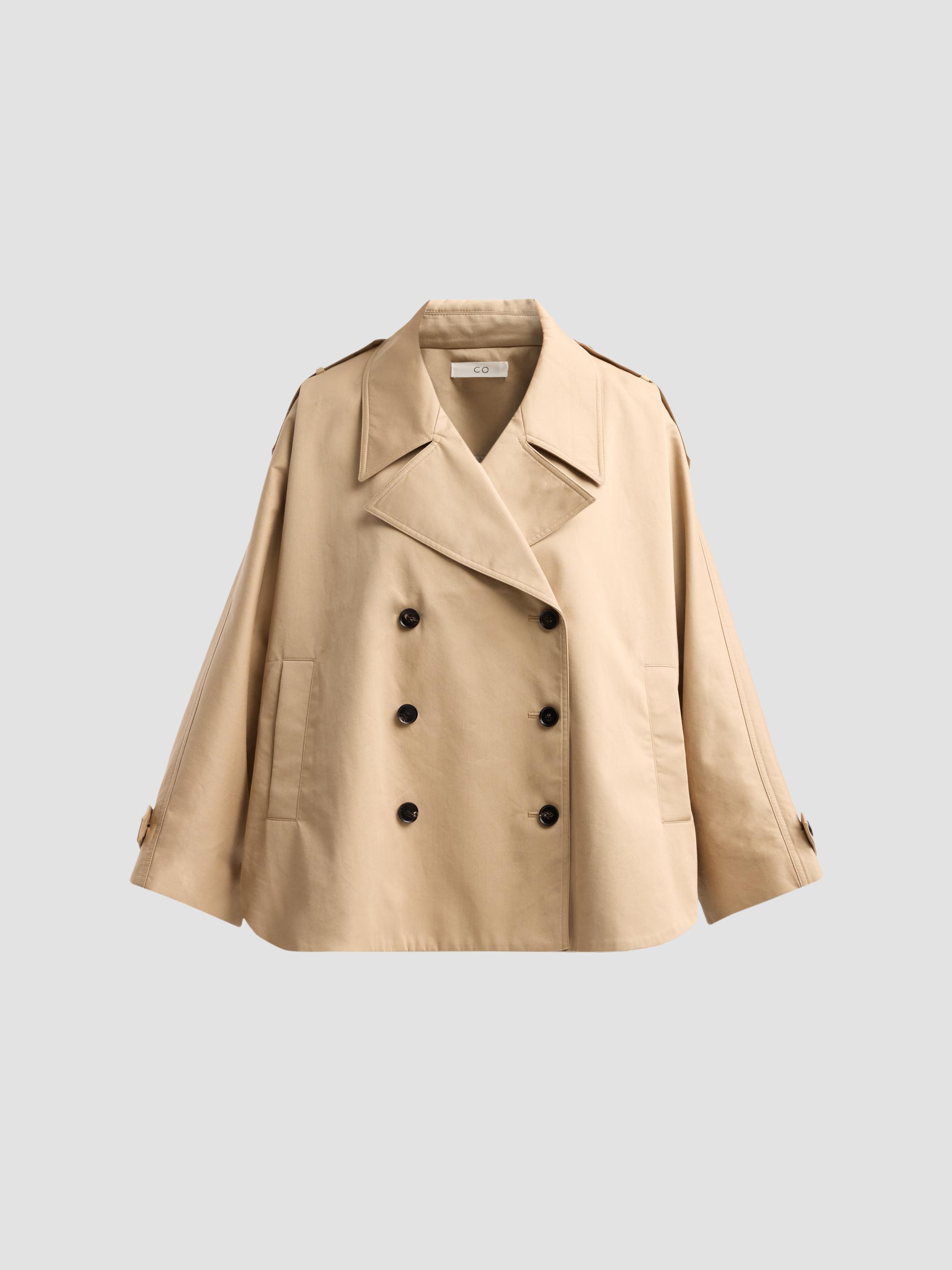 sacai Trench Bomber Crop Jacket | Saks Fifth Avenue