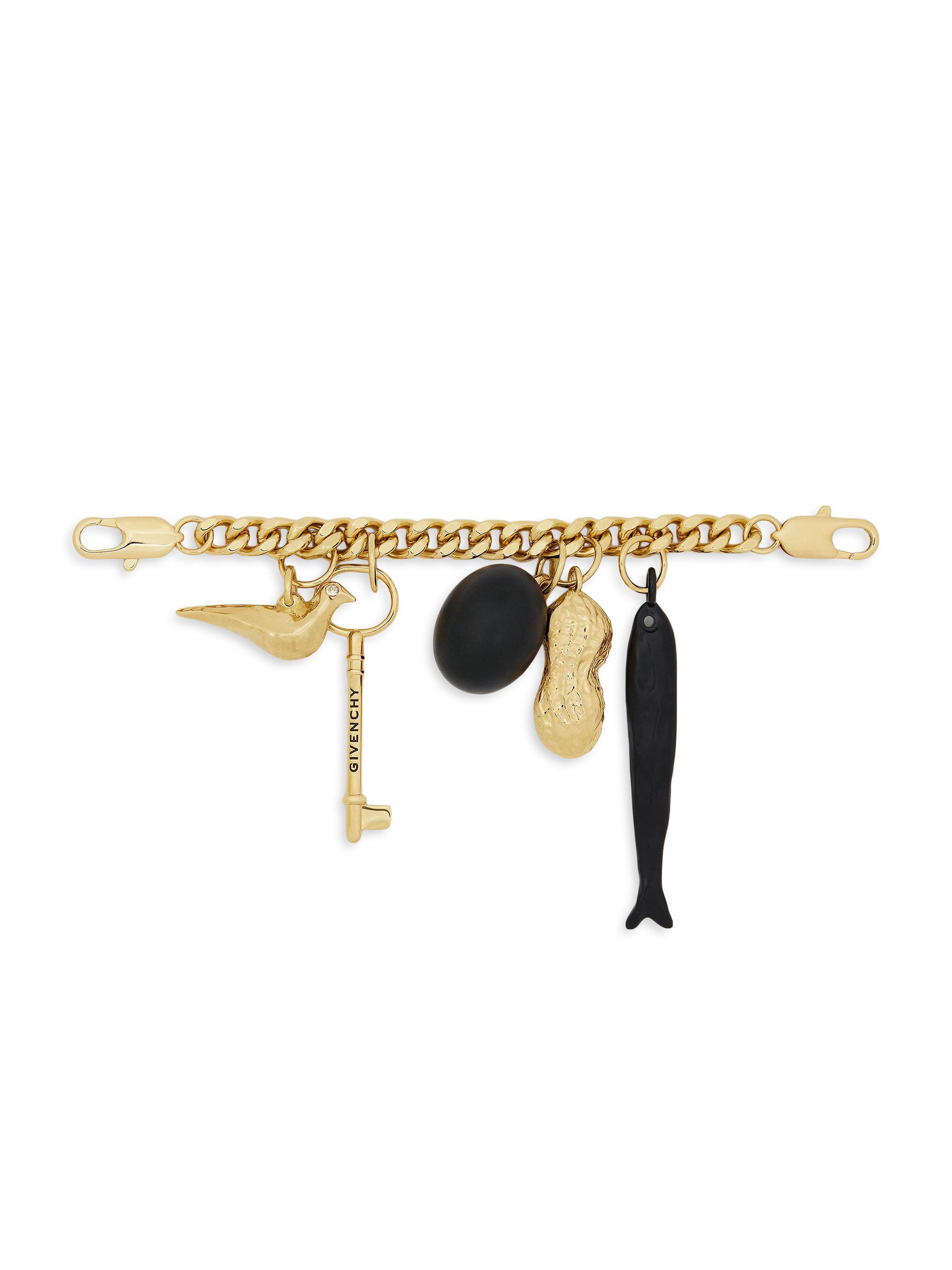 Givenchy Women's Lucky Charms Bag Charm in Metal - Golden