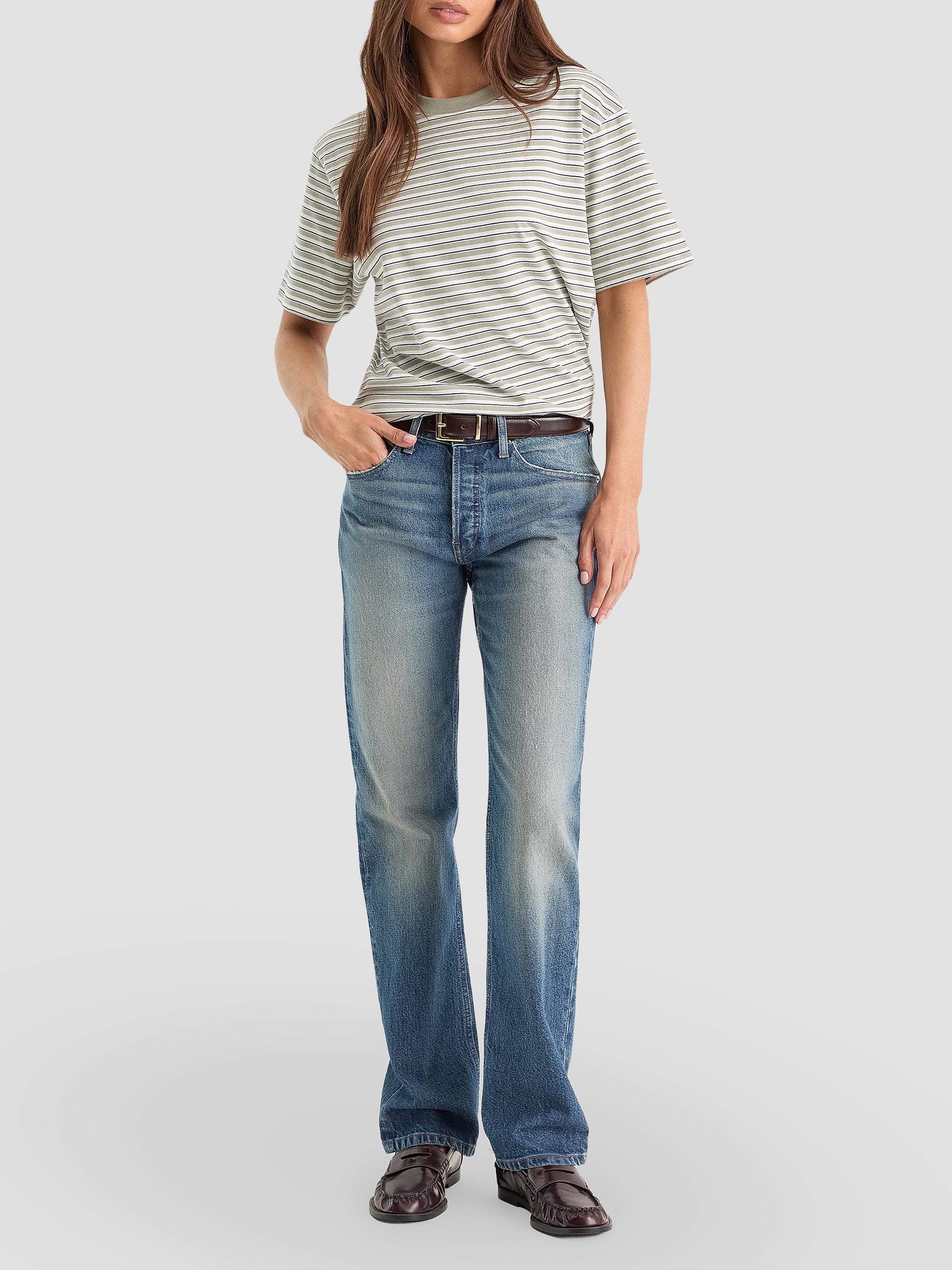 Good American Women's High-Rise Vintage Straight-Leg Jeans - Indigo | Thumbnail 2