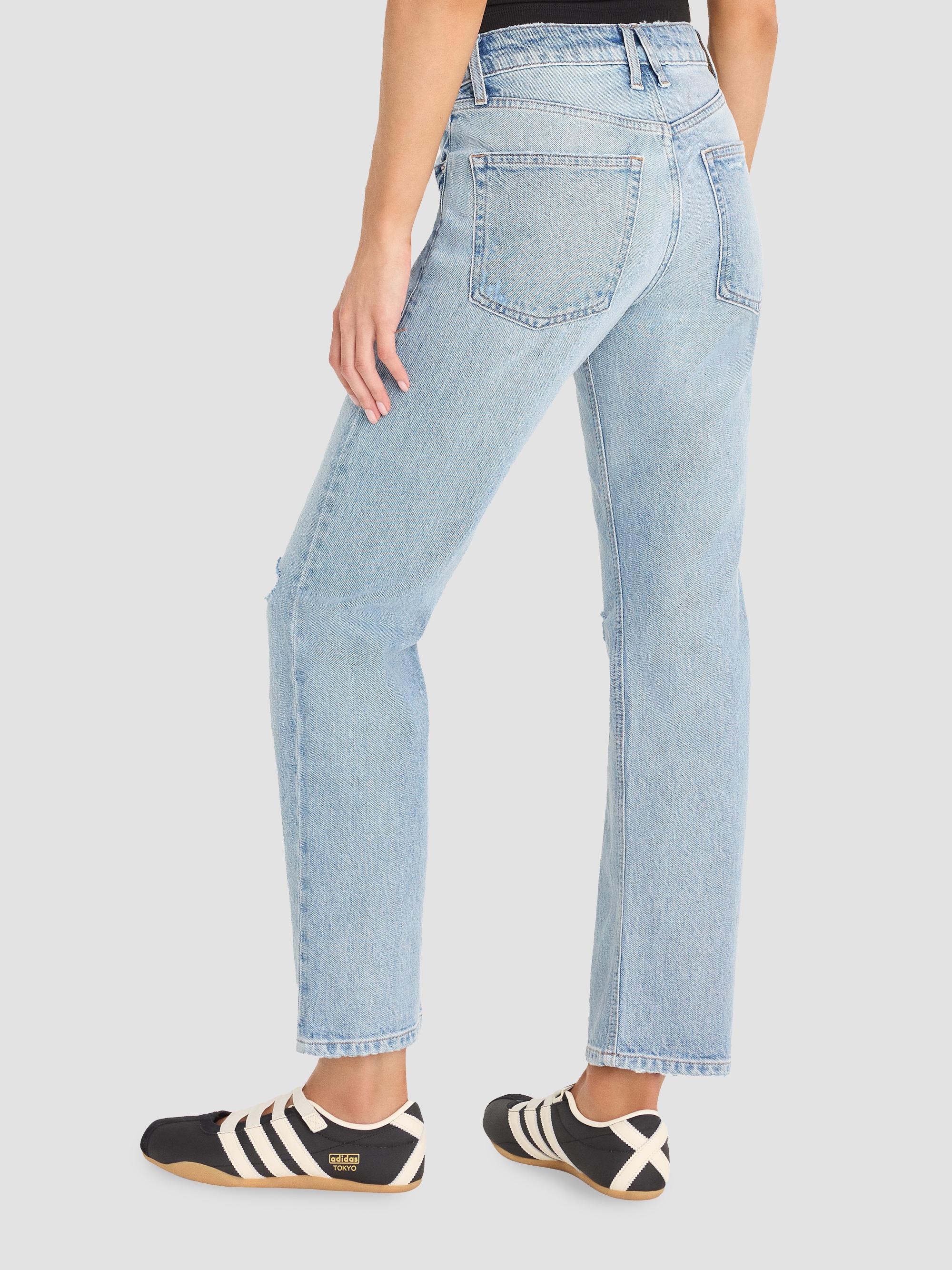 Good American Women's Vintage Straight Ankle Mid-Rise Jeans - Indigo | Thumbnail 3