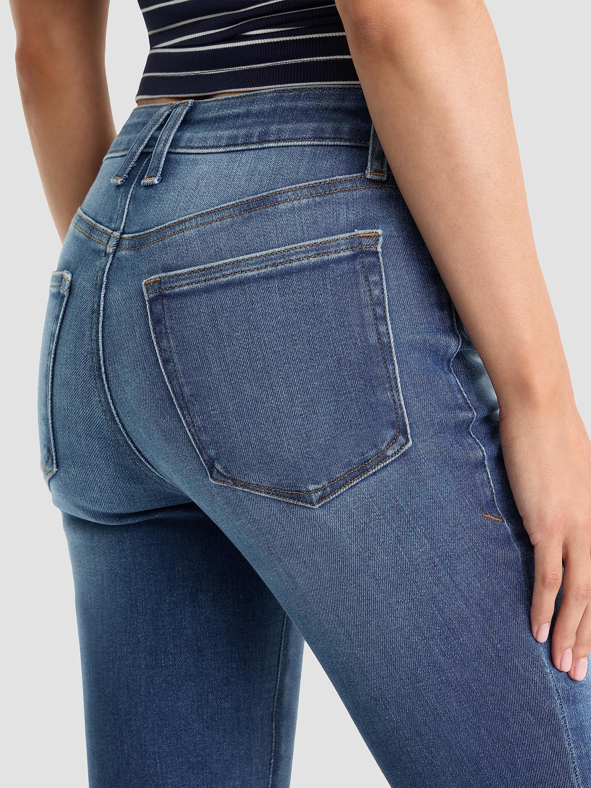 Good American Women's Soft Tech Good Legs Flare Jeans - Indigo | Thumbnail 5