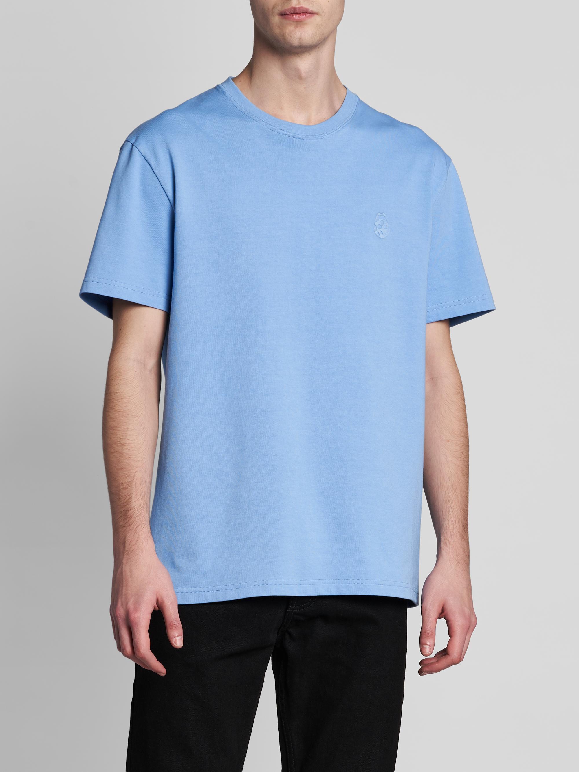 McQueen Men's Cotton Jersey Crewneck T-Shirt - Bath House Blue | Thumbnail 3