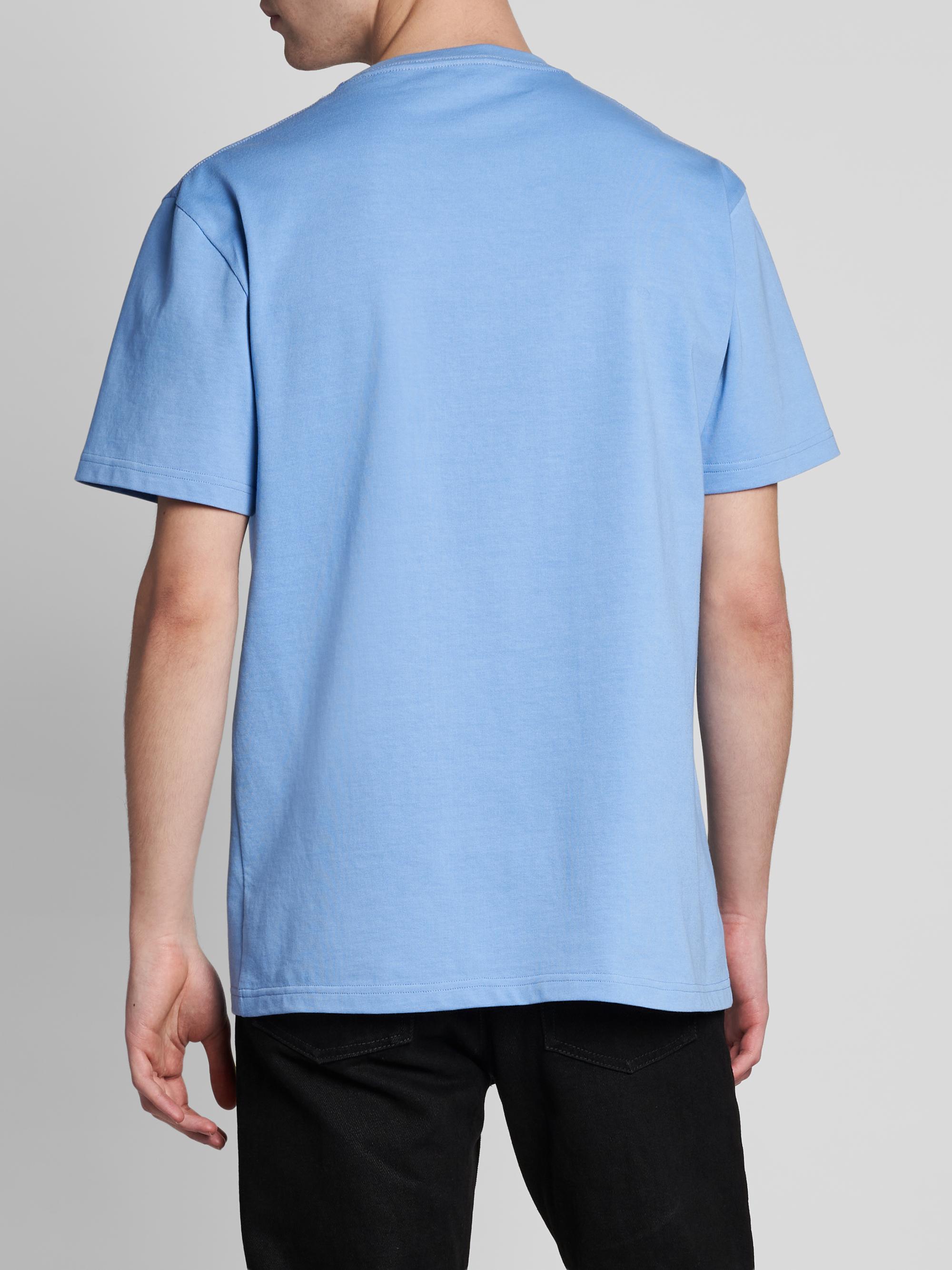 McQueen Men's Cotton Jersey Crewneck T-Shirt - Bath House Blue | Thumbnail 5