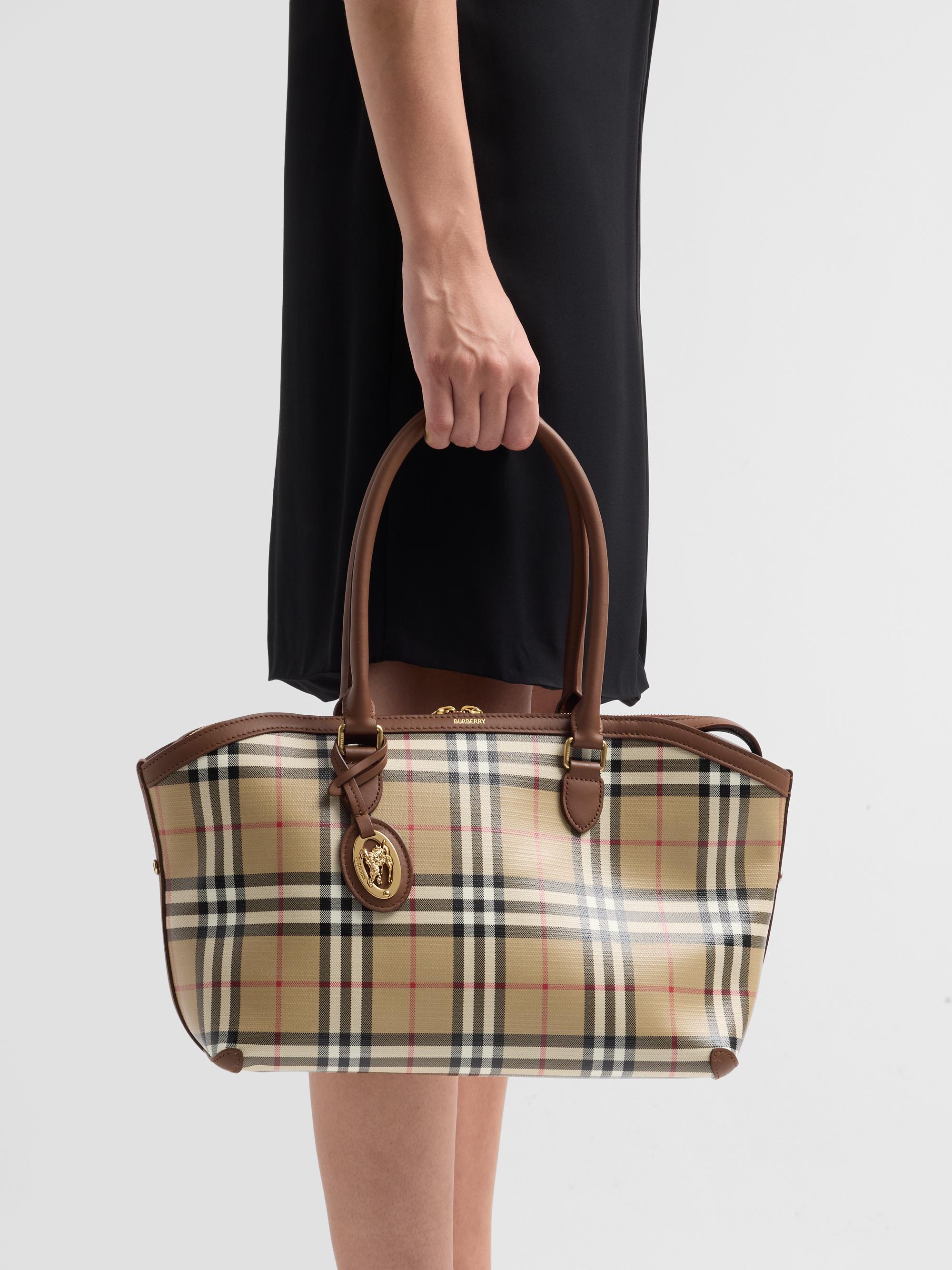 バーバリートート Burberry Check Zipped Tote | Saks Fifth Avenue