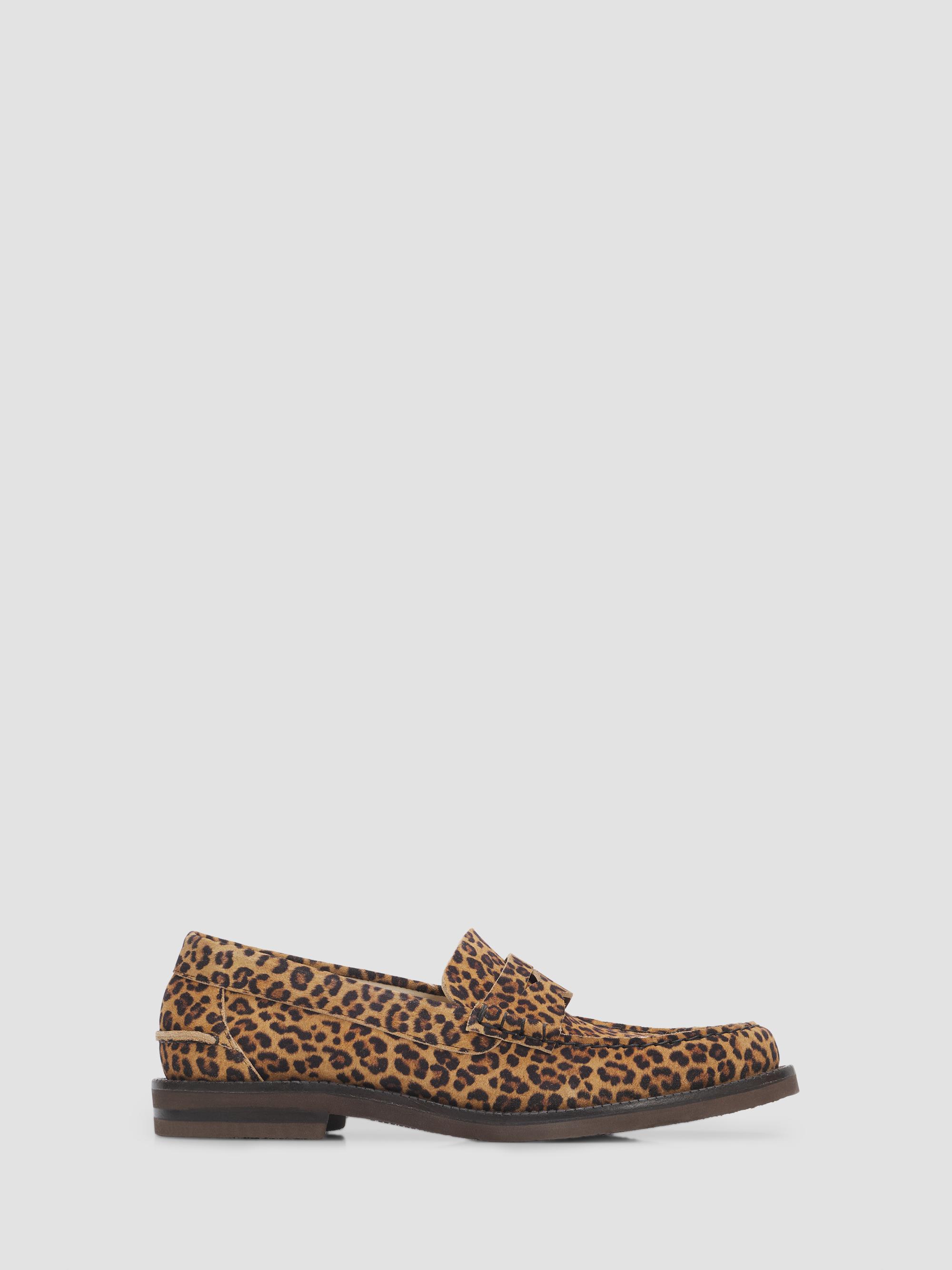 Pedro Garcia Women's Sabela Leopard-Print Loafers - Mini Leopard Castoro