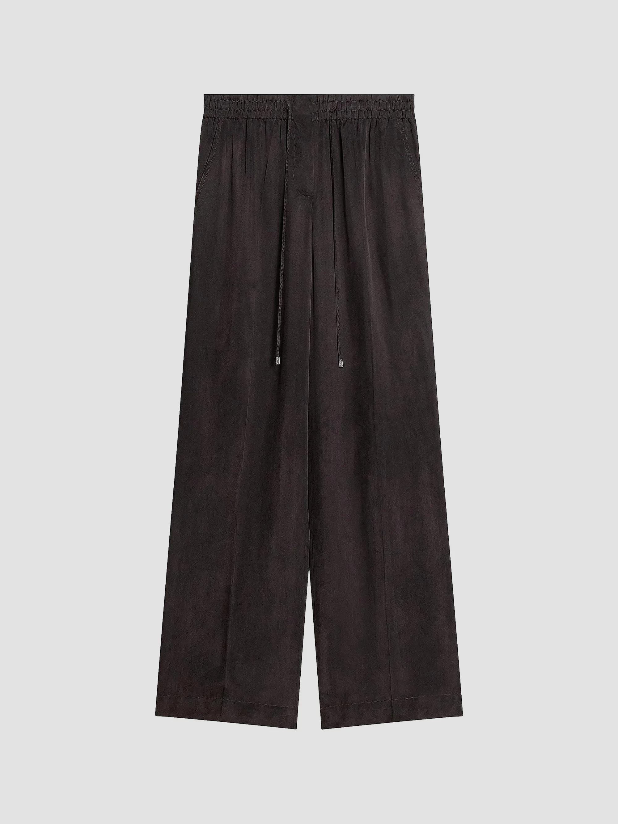 Helmut Lang Double-Pleated Wool Trousers | Saks Fifth Avenue