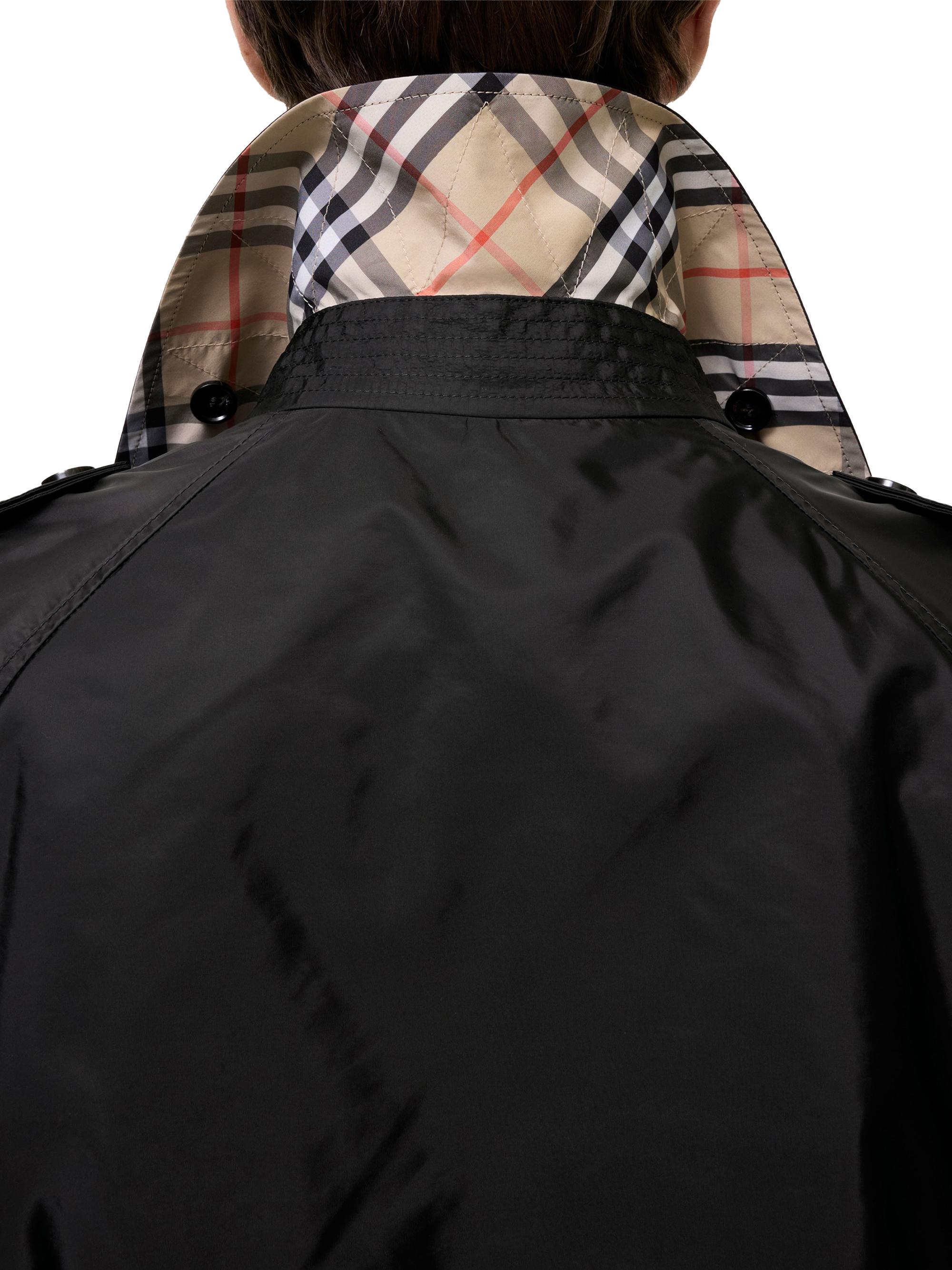 Burberry Men's Leadenham Double-Breasted Trench Coat - Black | Thumbnail 5