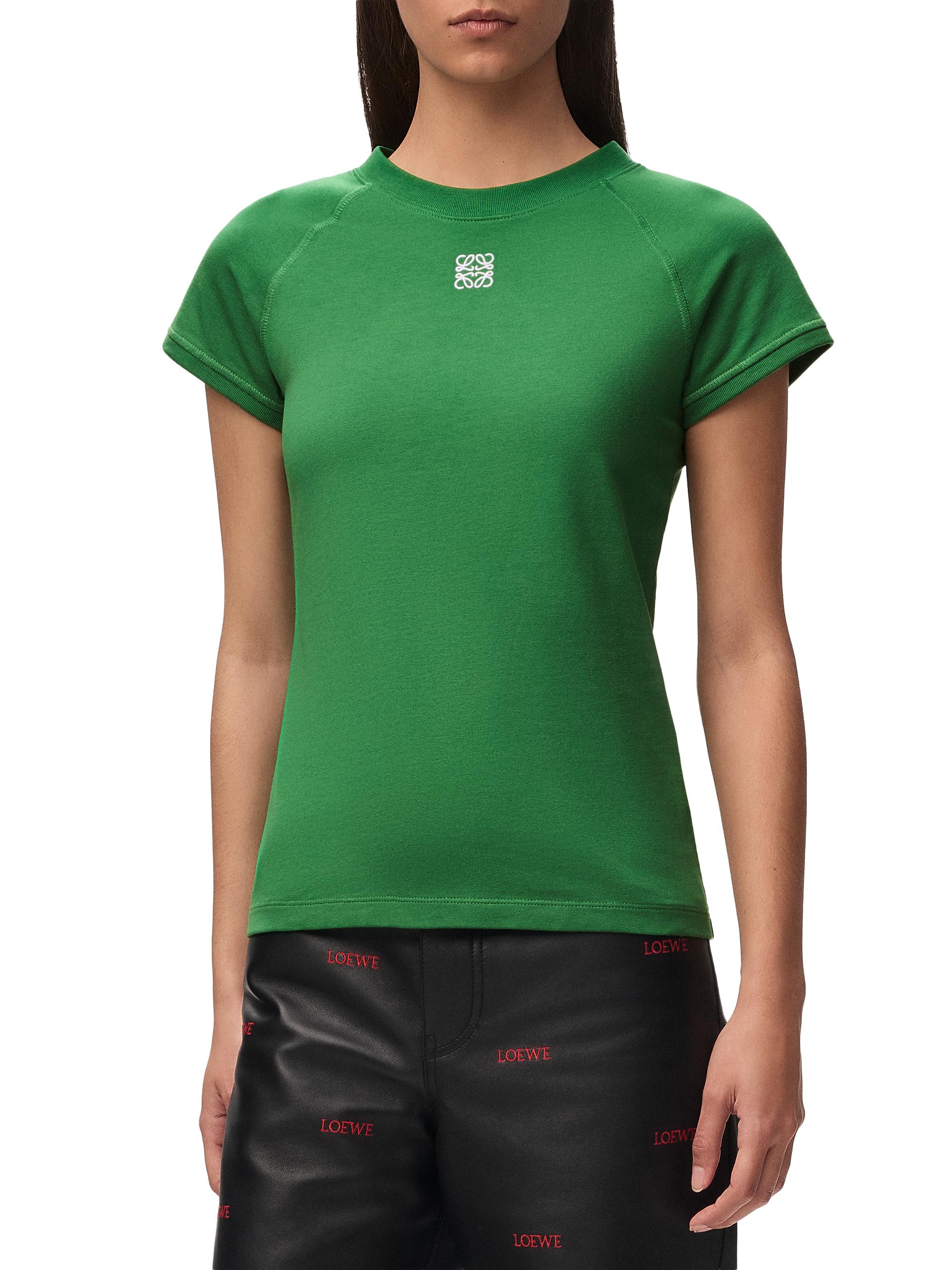 LOEWE Logo Cotton-Blend T-Shirt | Saks Fifth Avenue