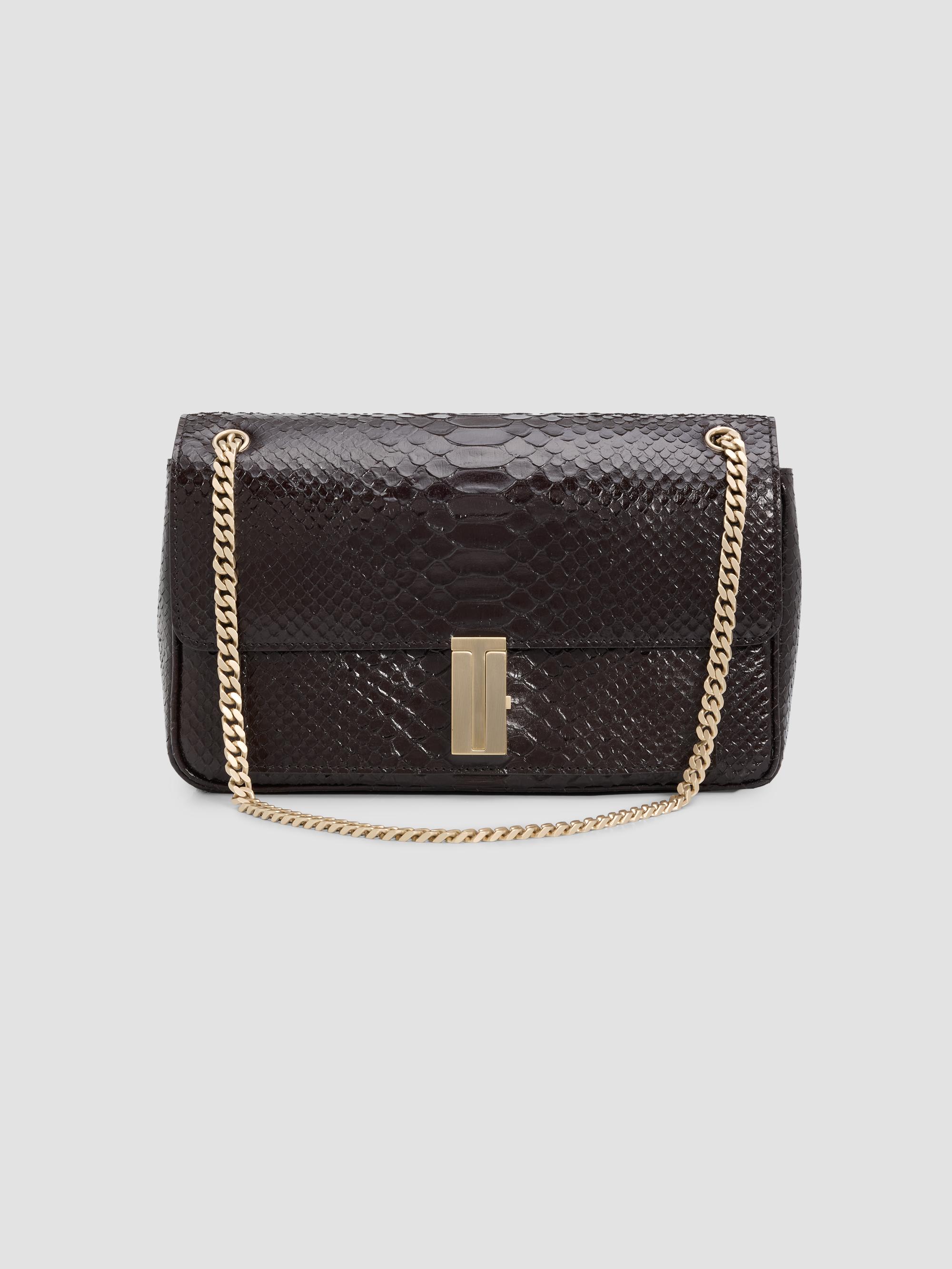 TOM FORD Mini Croc-Embossed Leather Shoulder Bag | Saks Fifth Avenue