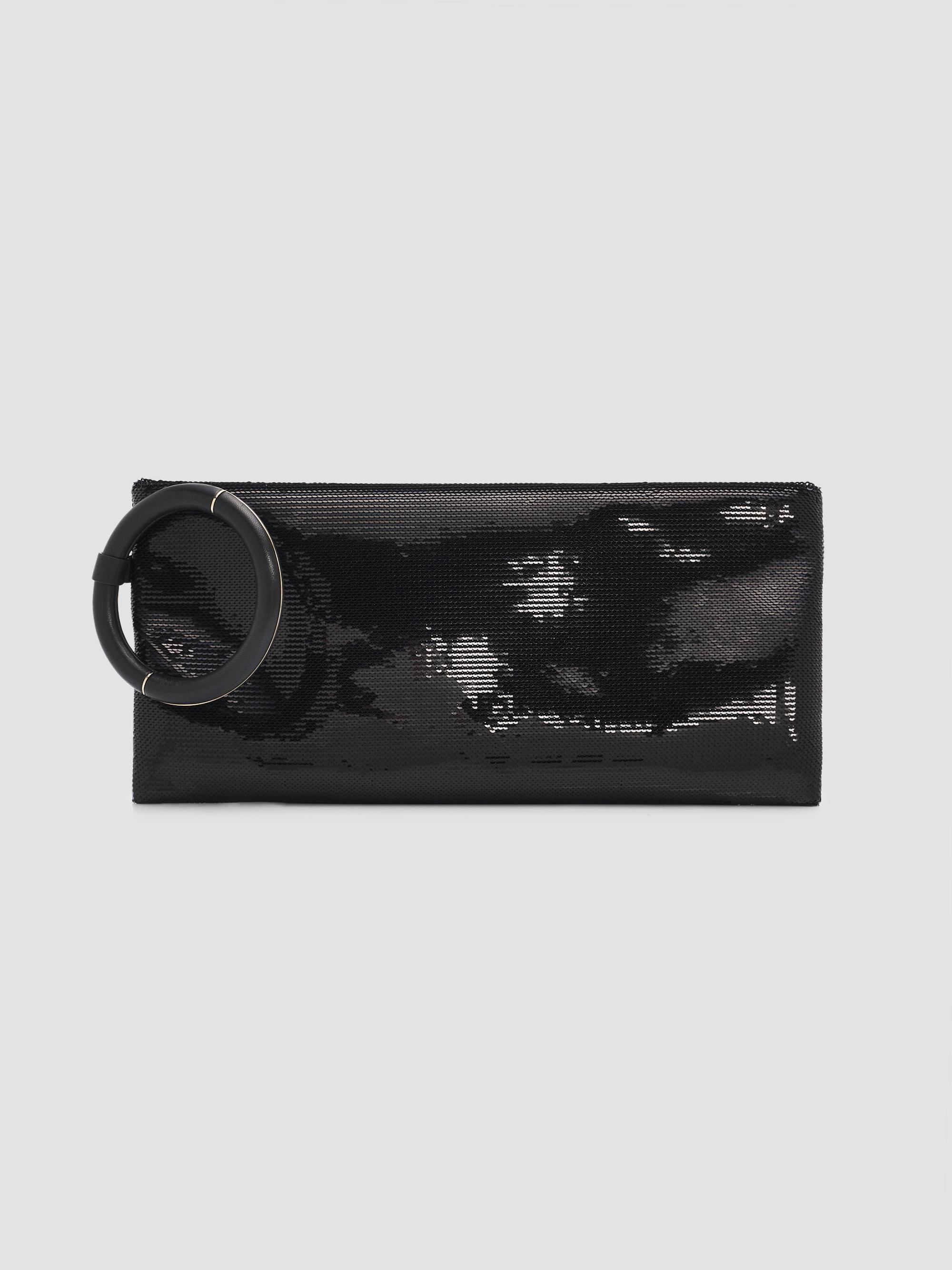TOM FORD Women's Aura Sequin Embroidery Clutch - Black