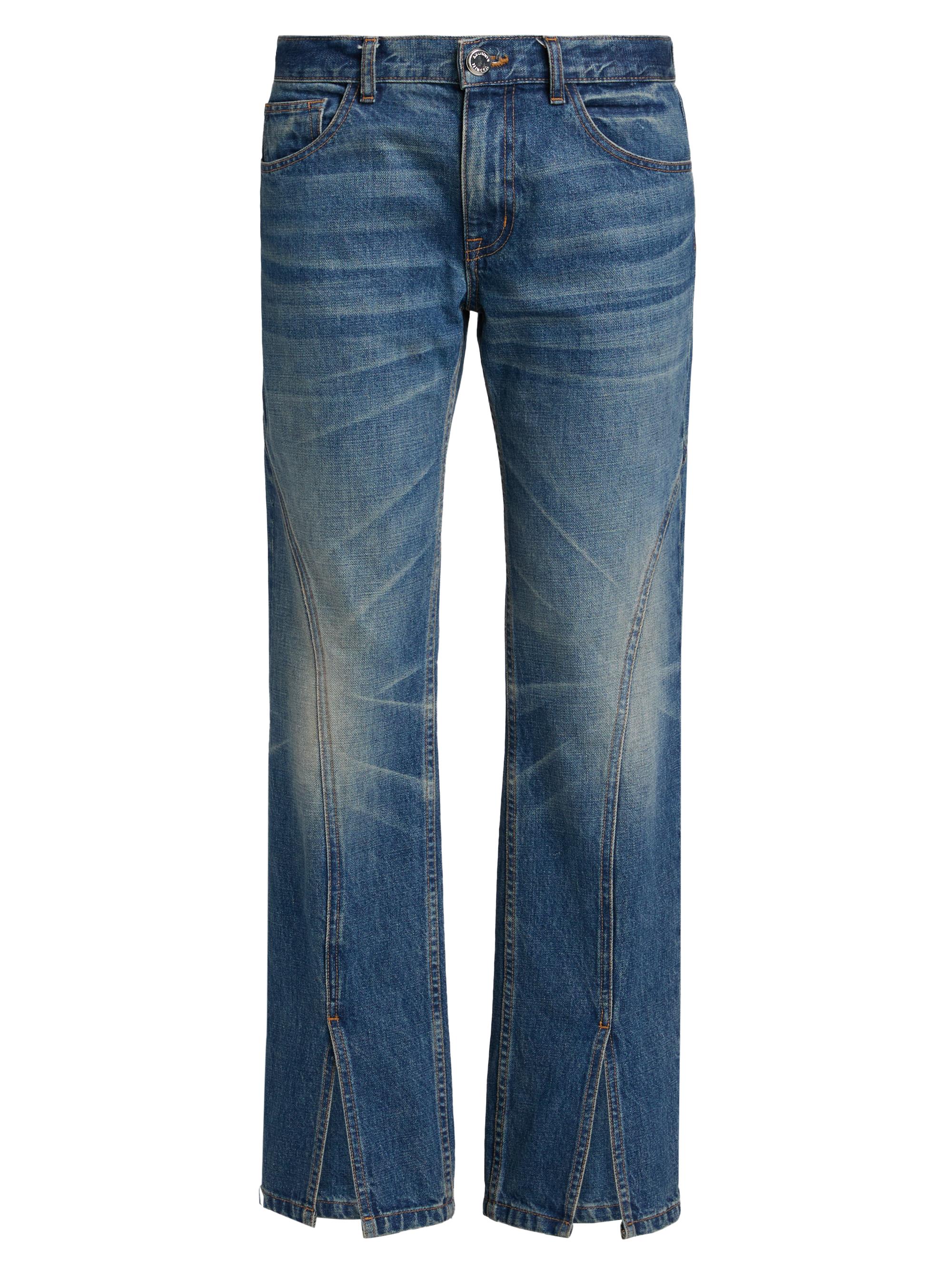 Brandon Maxwell Women's The Campbell Spiral Seam Jeans - Indigo | Thumbnail 8