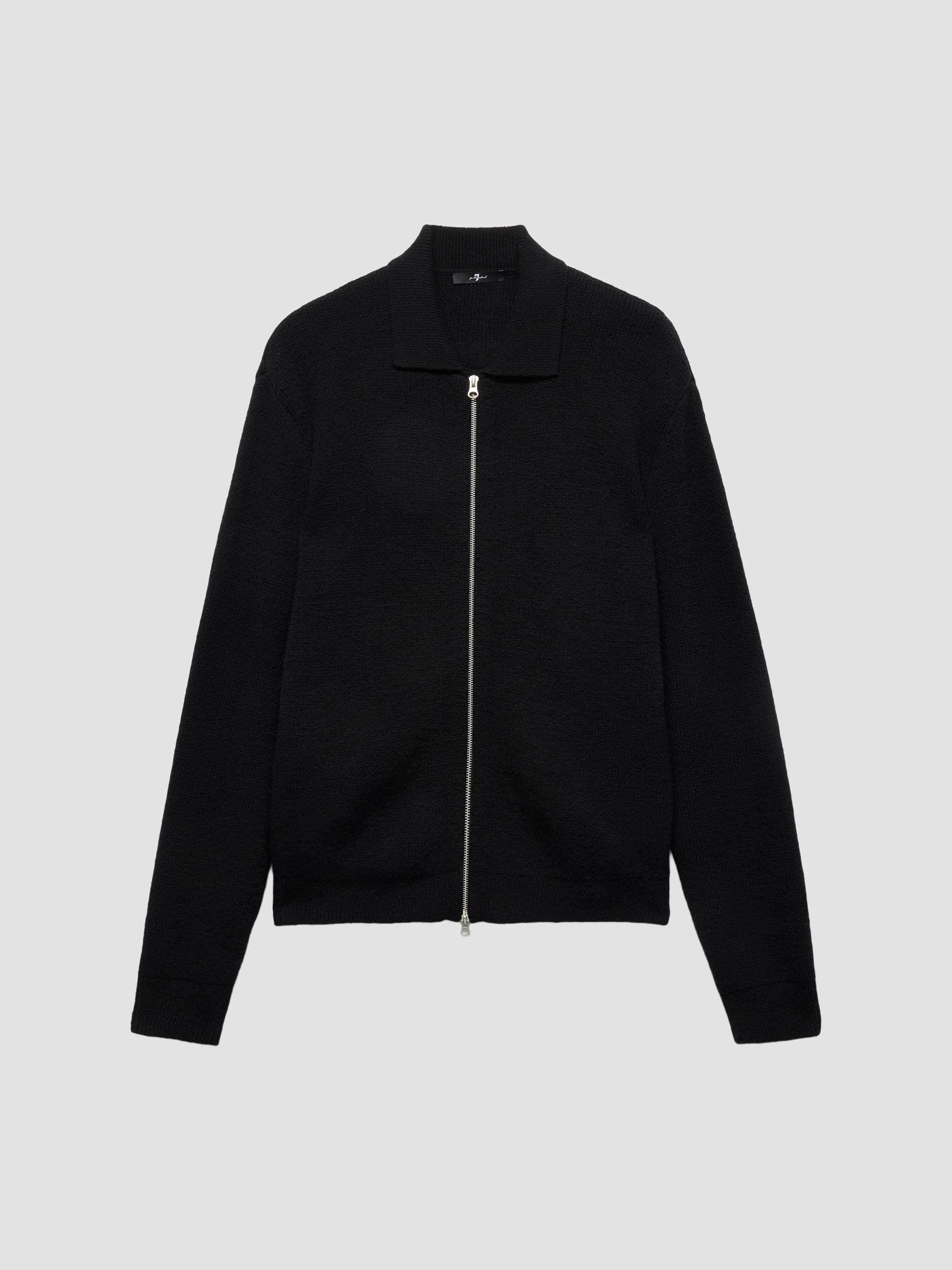 sacai Wool Zip-Front Cardigan | Saks Fifth Avenue