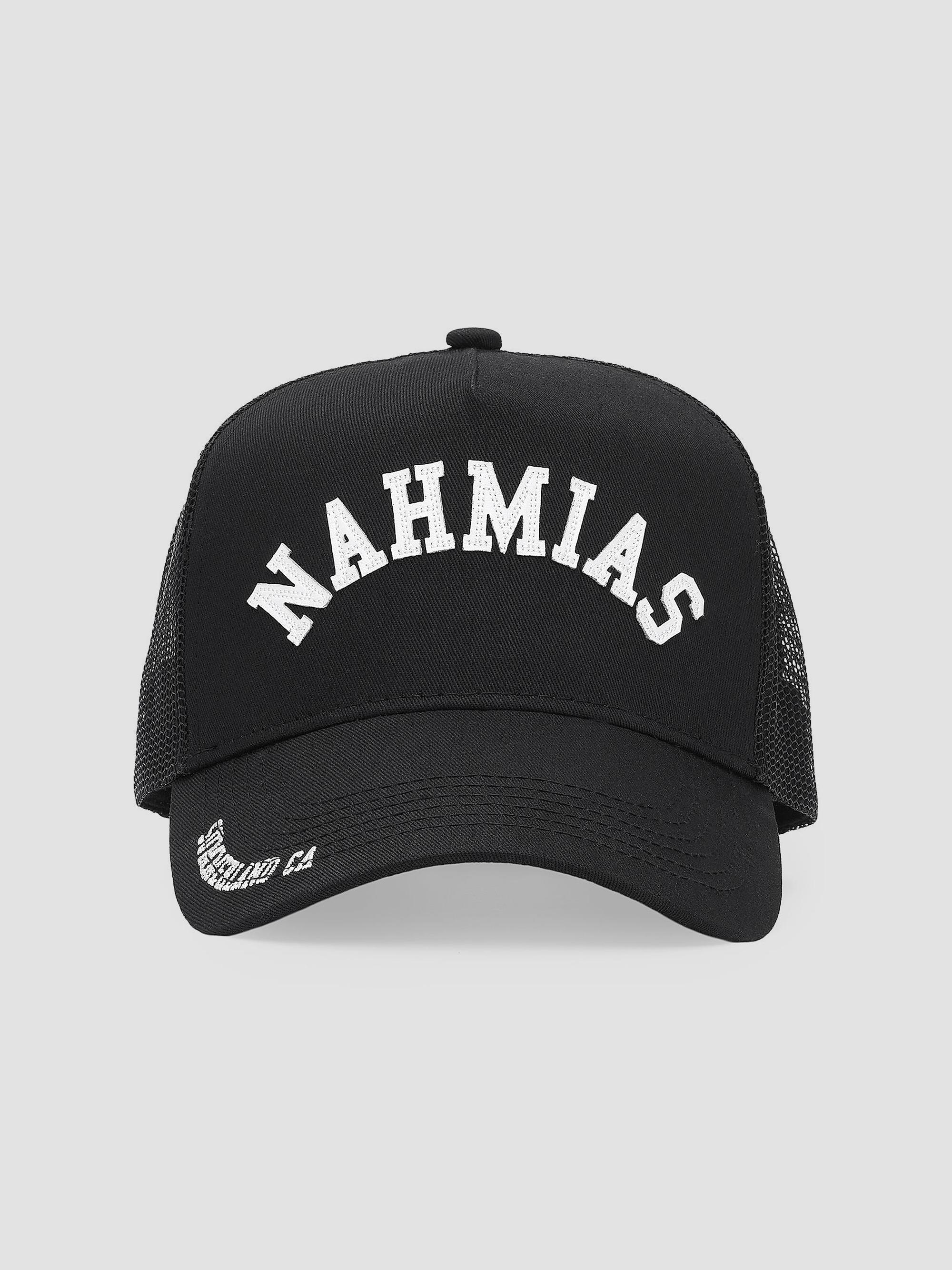 Nahmias Men's Summerland Brim Trucker Hat - Black