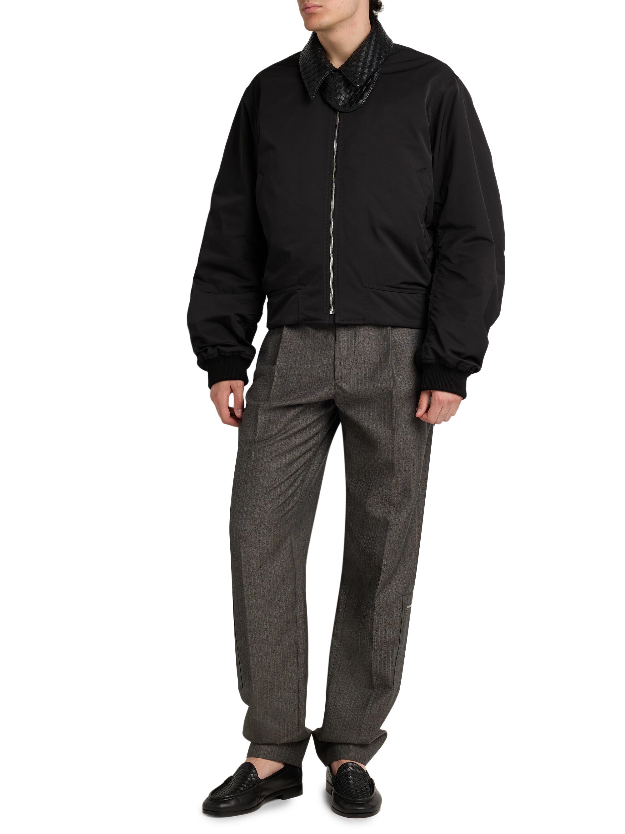 Bottega Veneta Striped Wool-Mohair Trousers | Saks Fifth Avenue