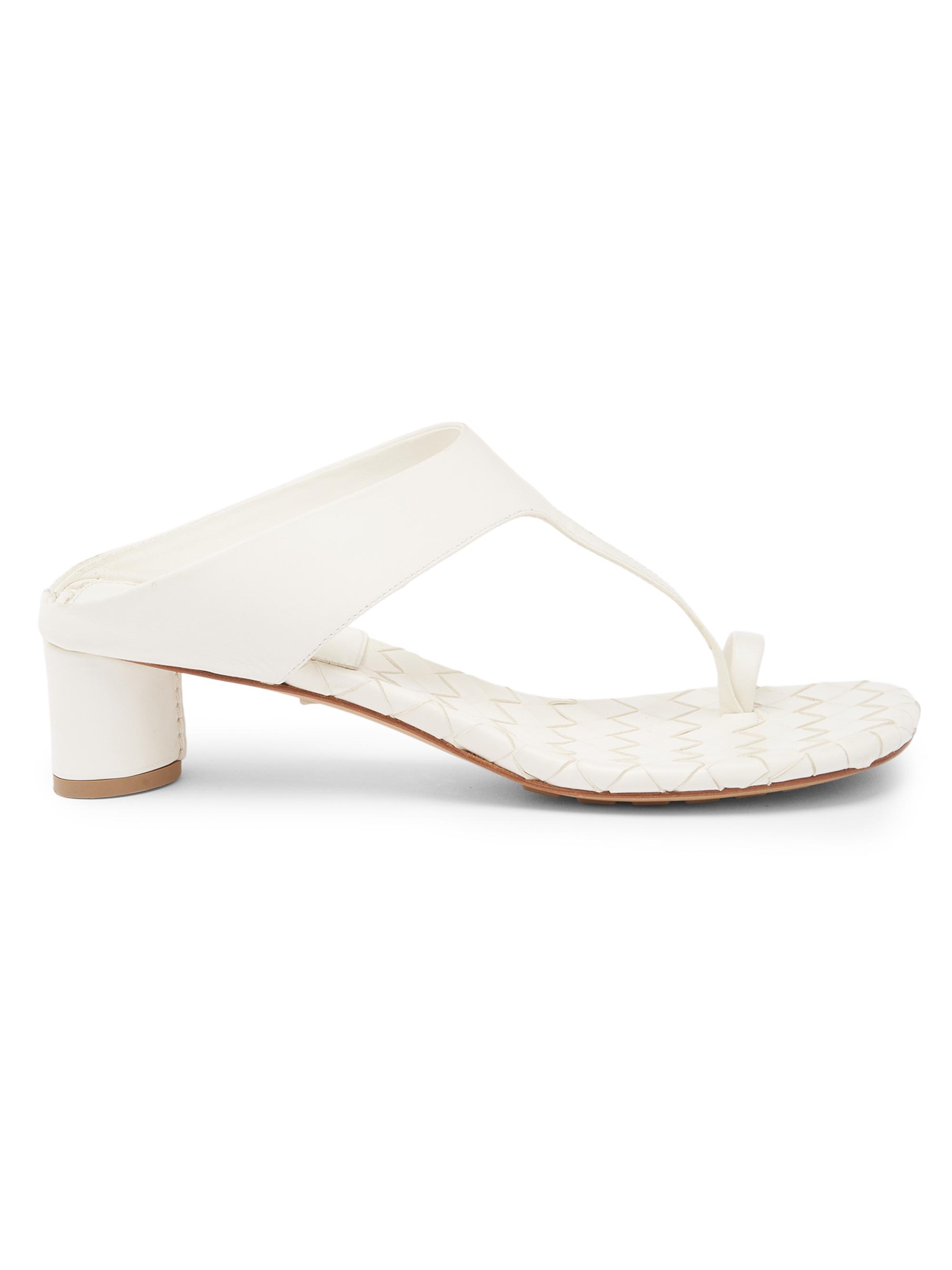 Bottega Veneta Virna Sabot 40MM Leather Mules | Saks Fifth Avenue