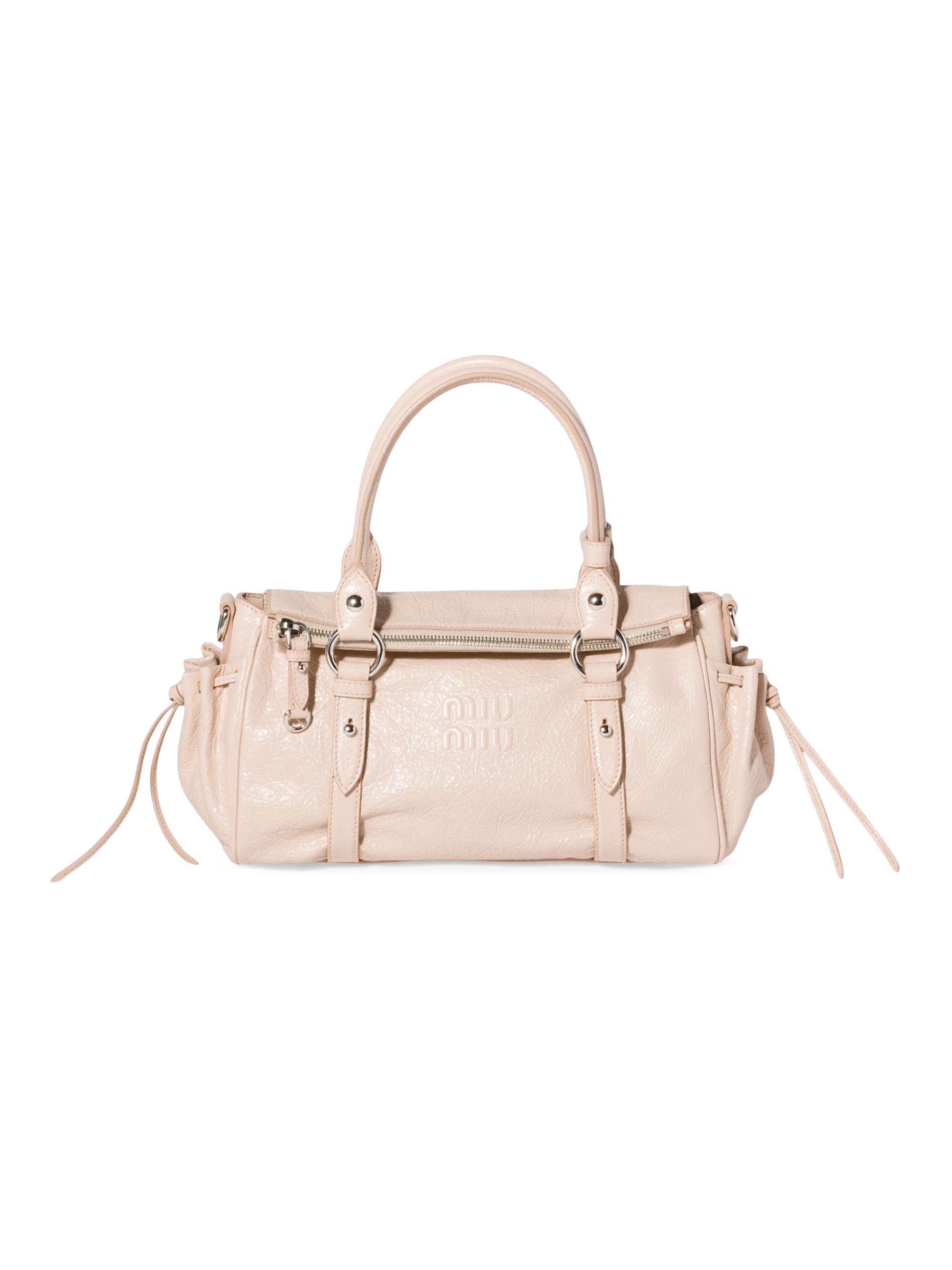 MICHAEL Michael Kors Jana Croc-Embossed Leather Top Handle Bag
