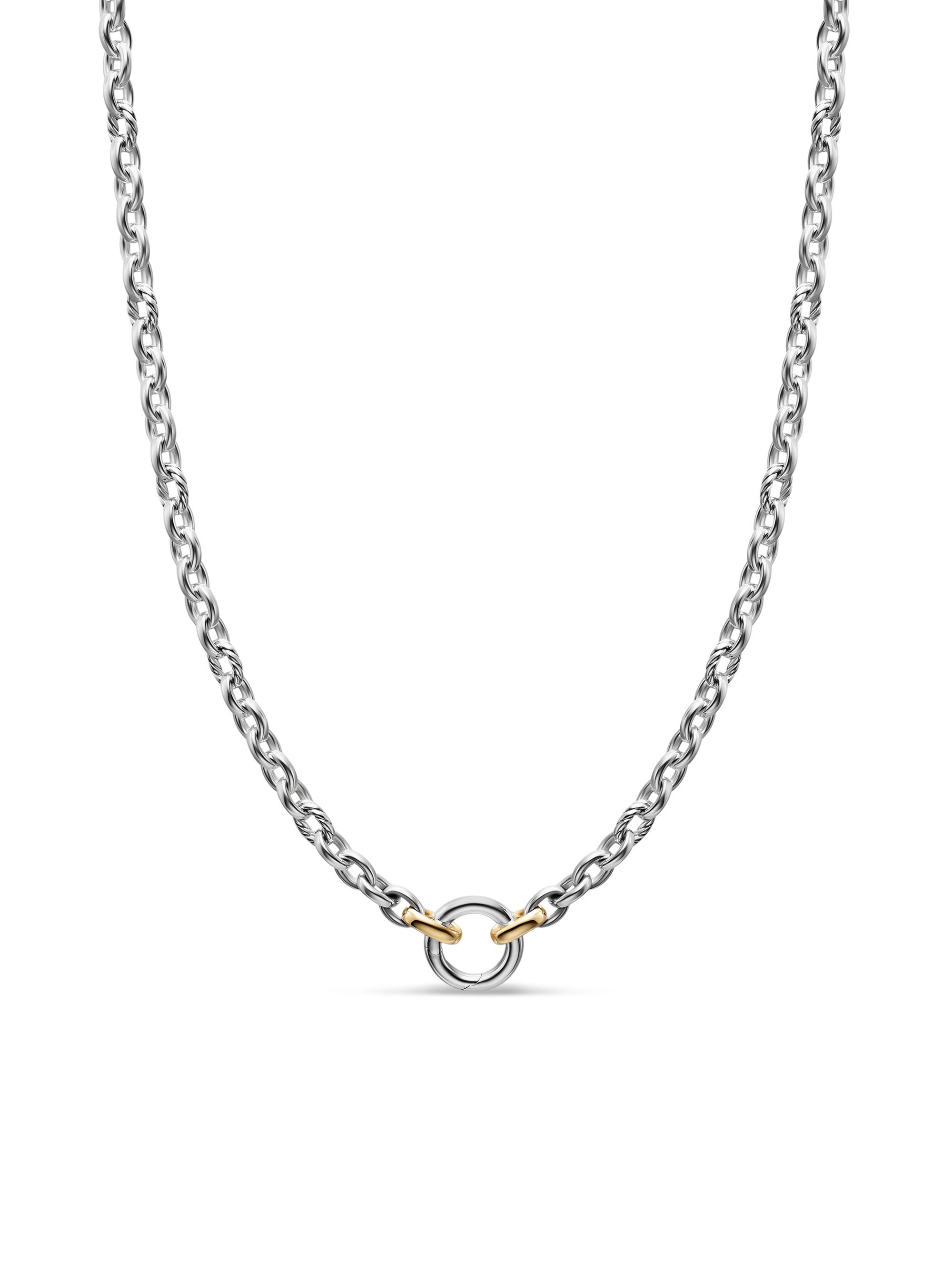 David Yurman Women's Mercer Petite Chain Necklace in Sterling Silver - Silver - Women's Jewelry And Watches