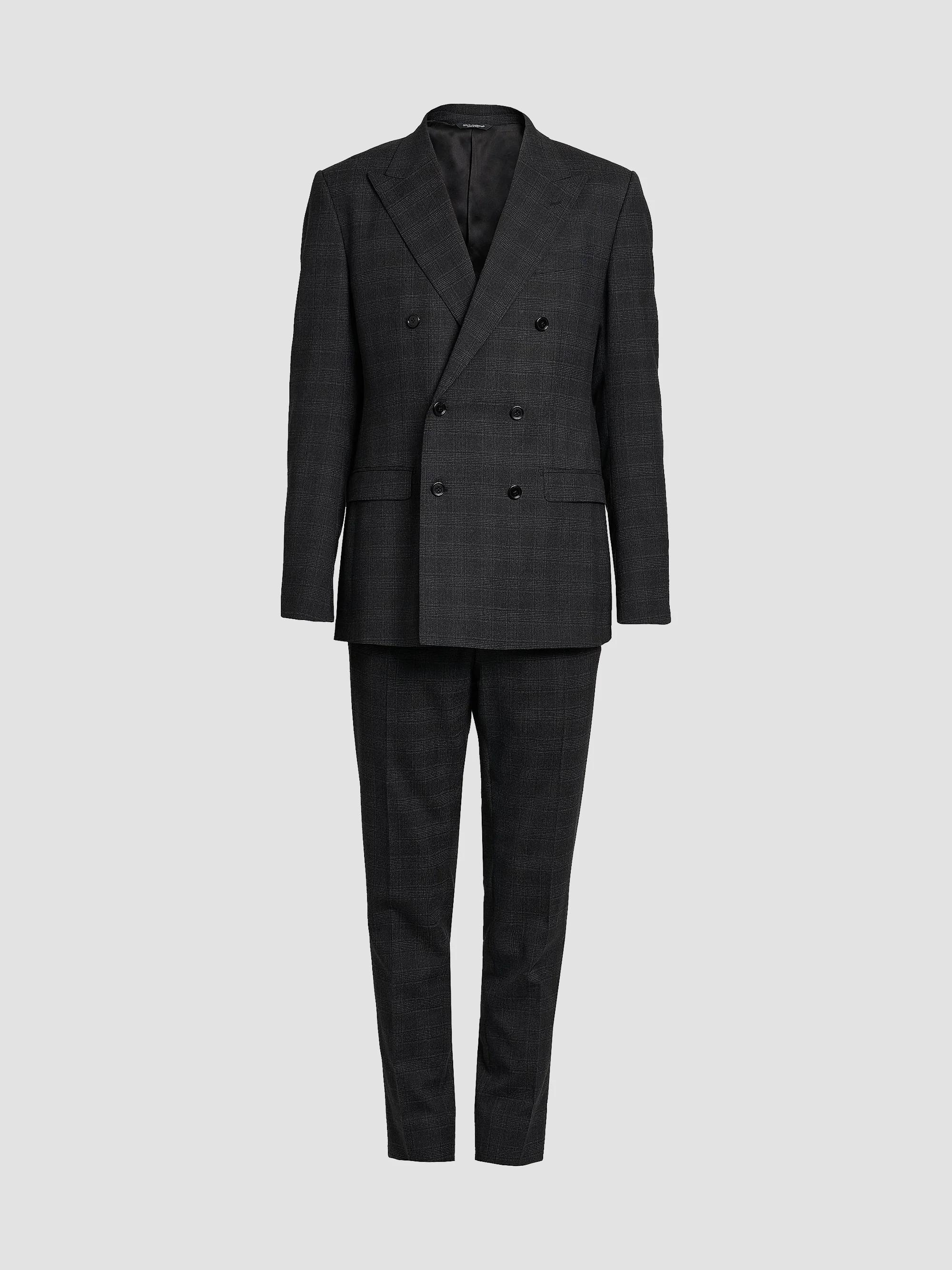 Giorgio Armani Herringbone Wool-Cashmere Relaxed-Fit Suit | Saks