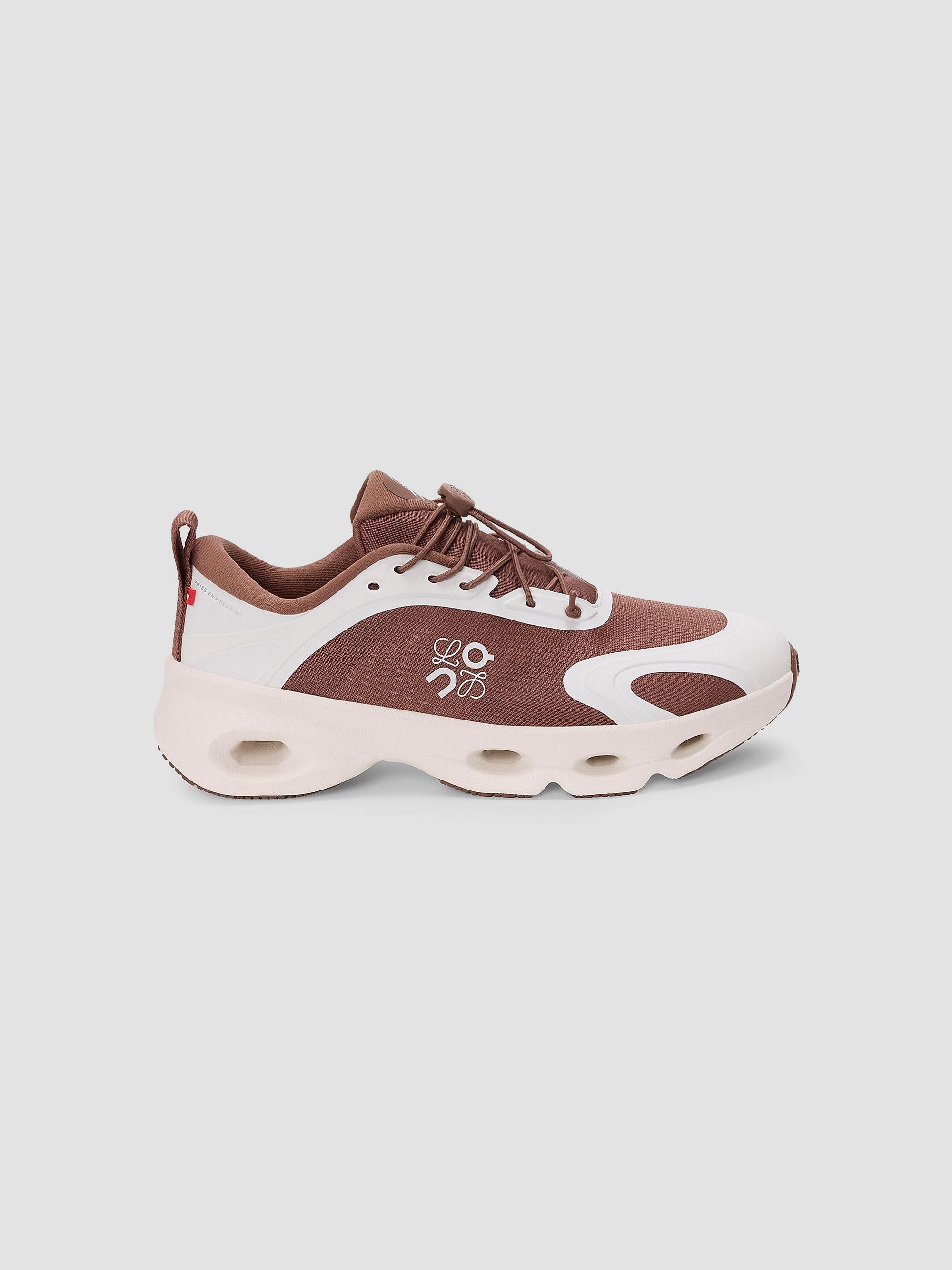 LOEWE Men's  X ON Cloudsolo Low-Top Sneakers - Taupe Eggshell | Thumbnail 6
