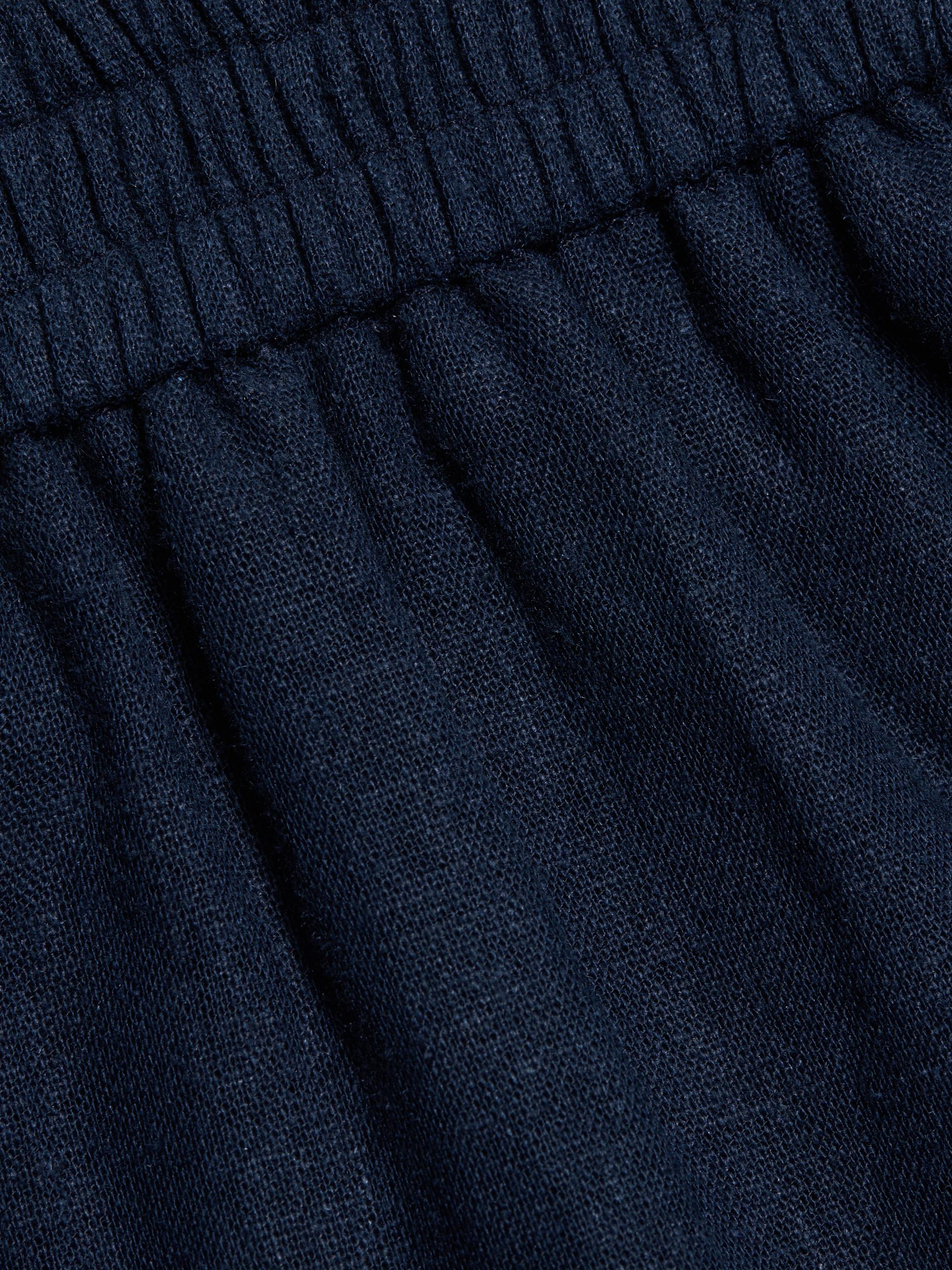 Generation Love Women's Kelela Linen Wide-Leg Pants - French Navy | Thumbnail 7