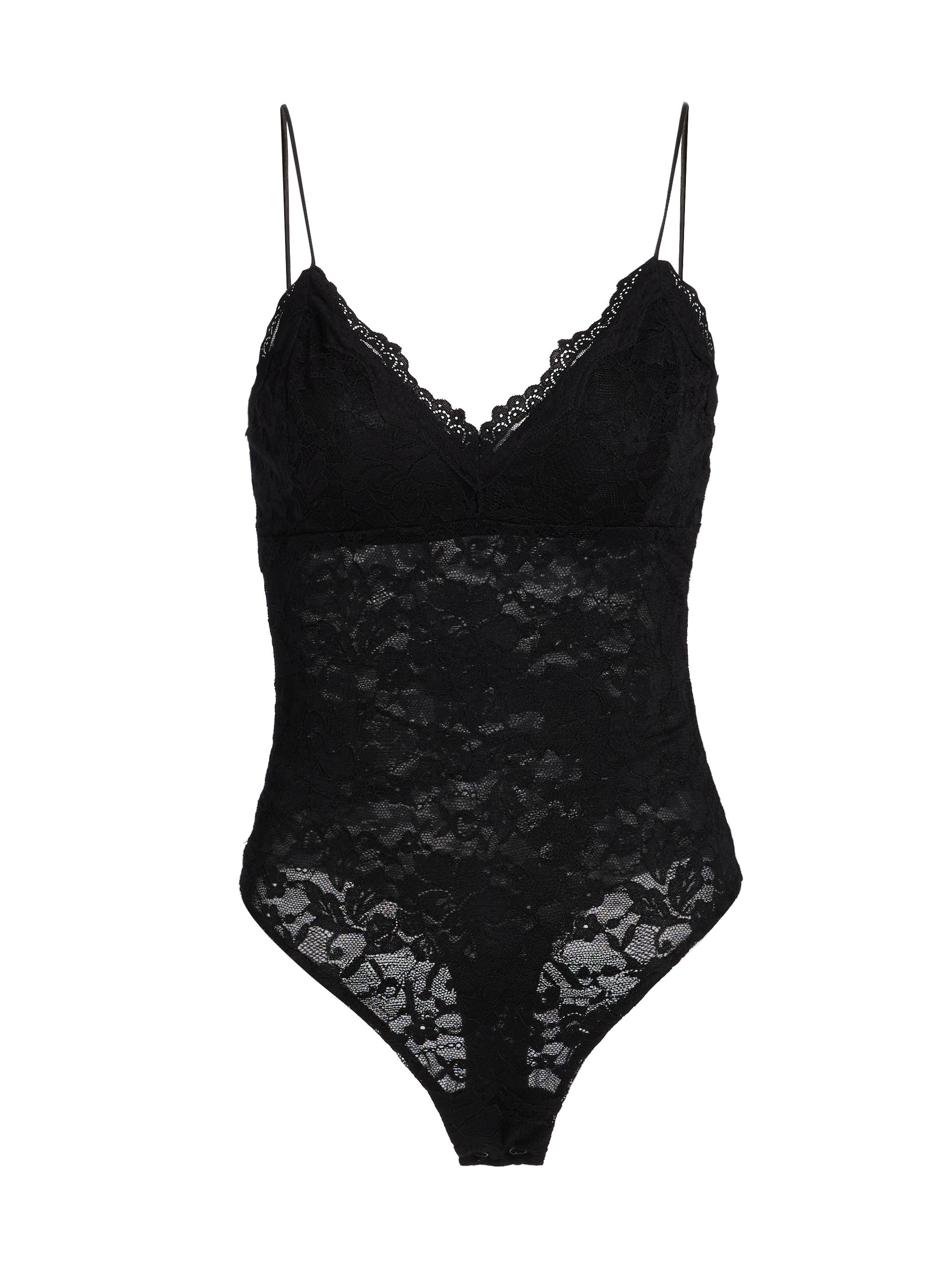 Generation Love Women's Maddox Lace Bodysuit - Black | Thumbnail 9