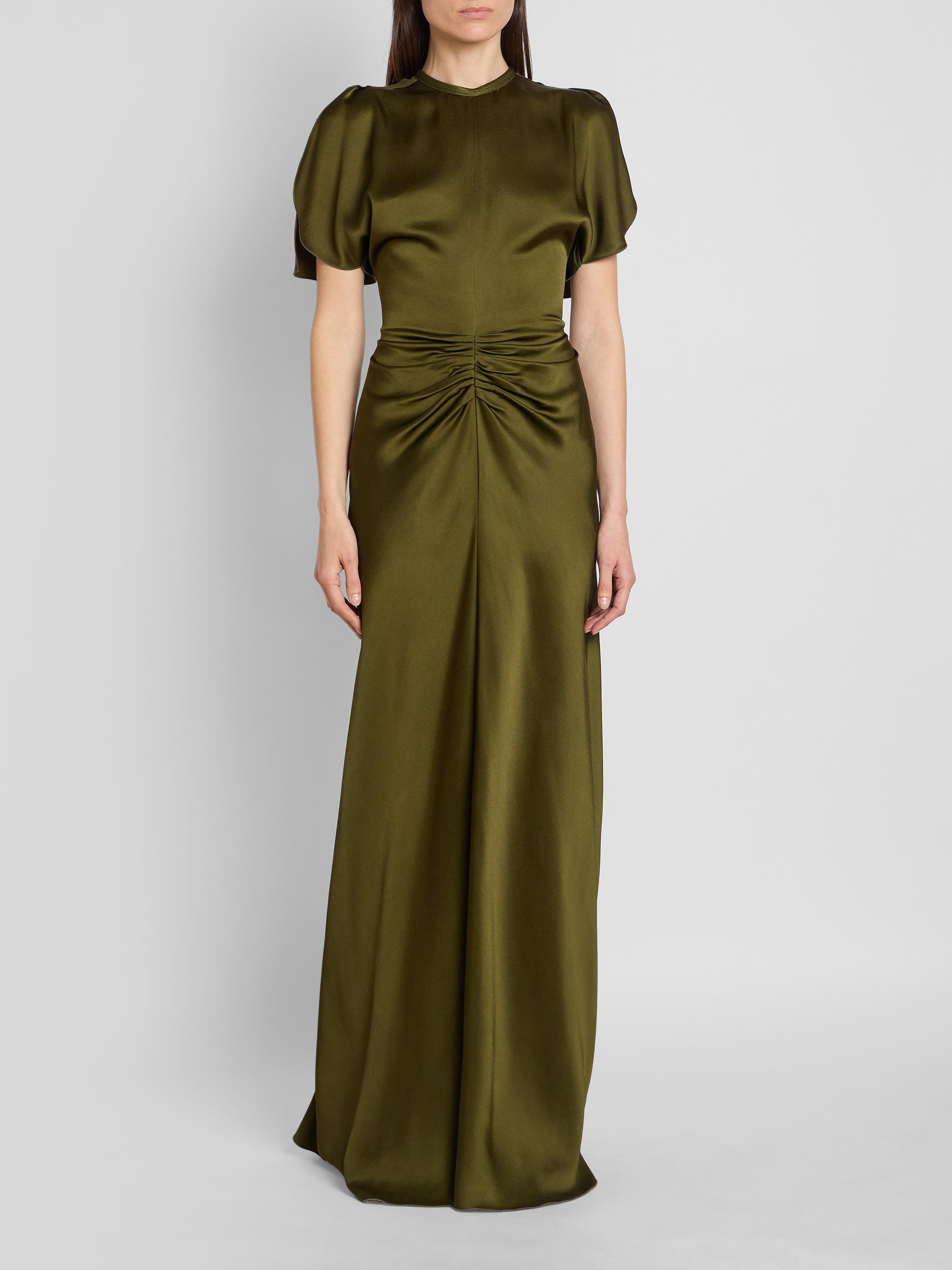 Victoria Beckham Isabella Satin Column Gown | Saks Fifth Avenue