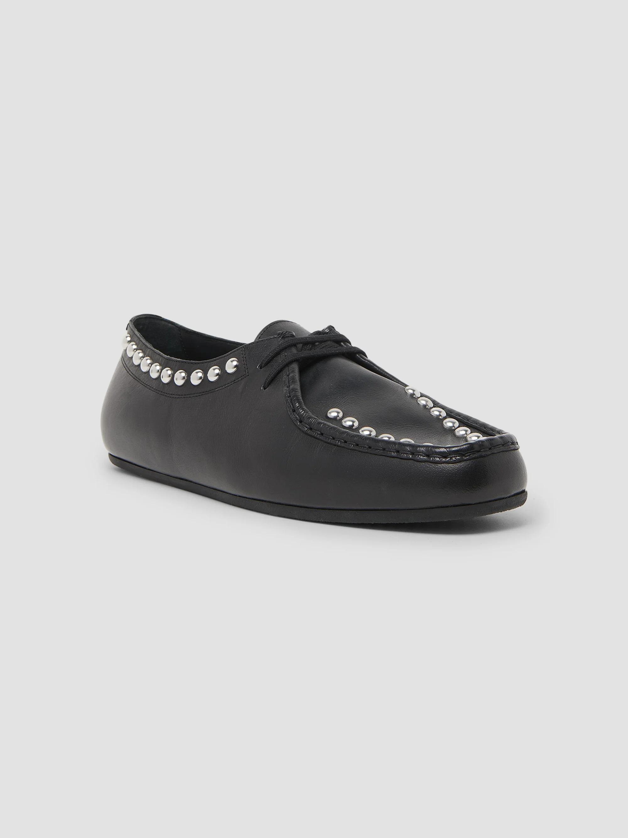 靴 JIL SANDER studs leather shoes size 43 0400026875360_BLACK_A1?wid=600