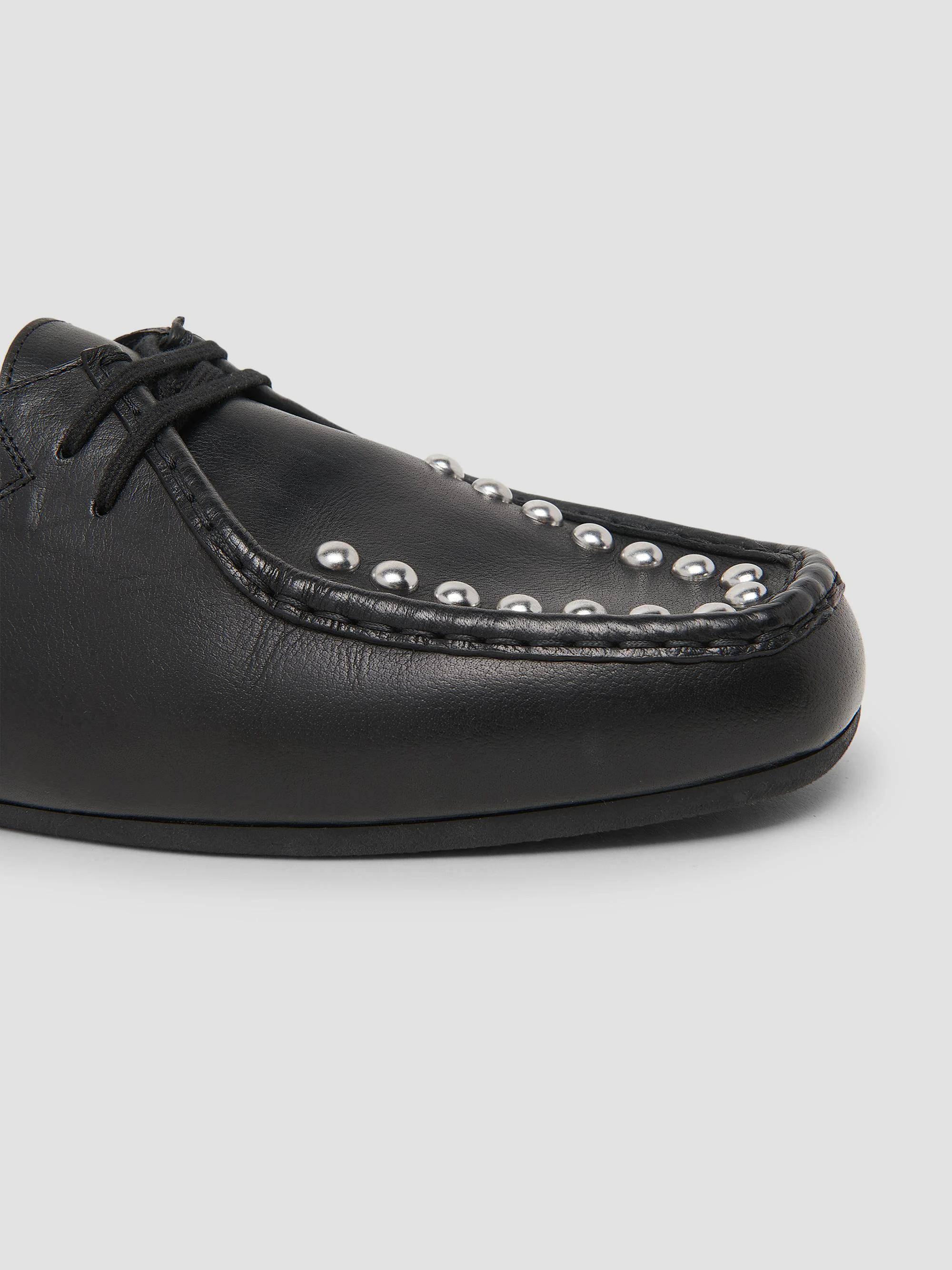 Jil Sander Studded Lace-Up Leather Shoes | Saks Fifth Avenue
