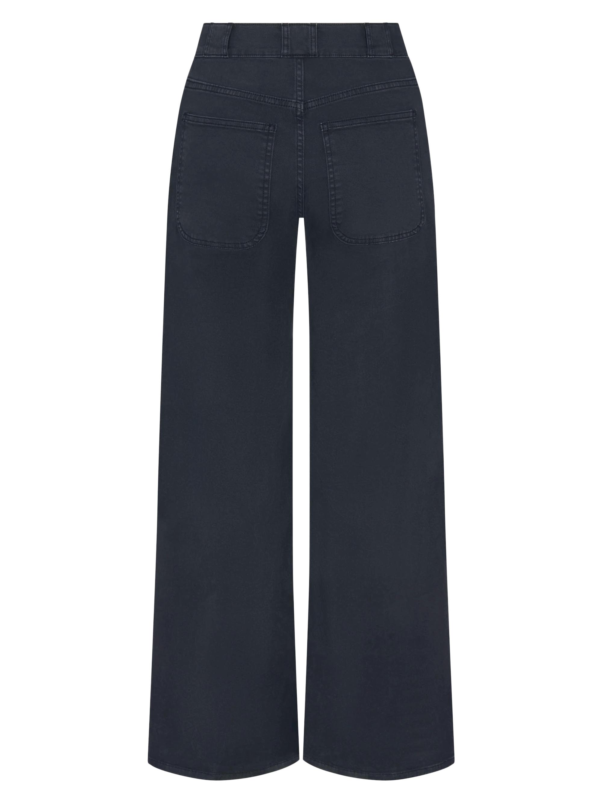 FRAME Women's The Modern Pocket Pants - Navy | Thumbnail 3