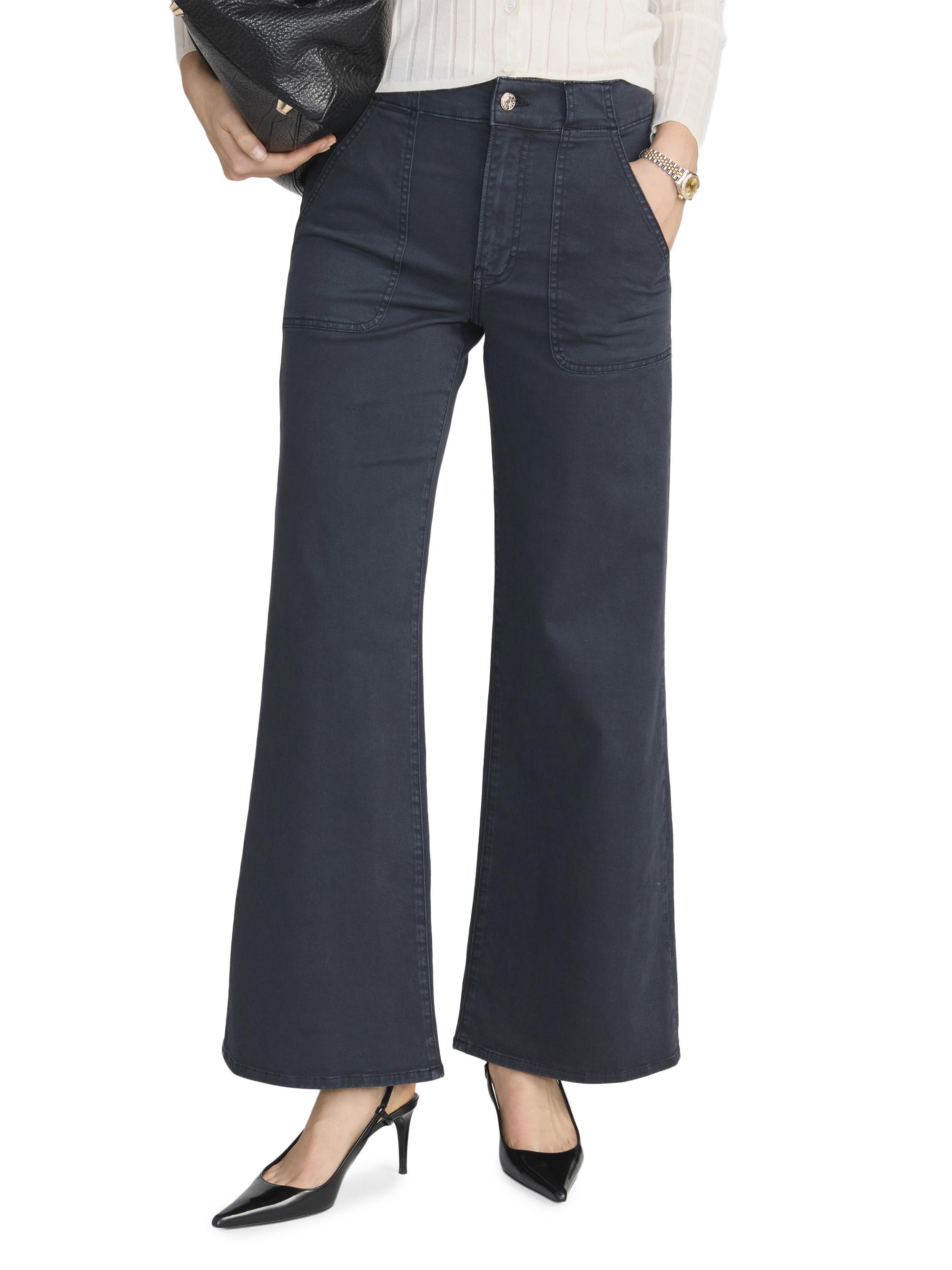 FRAME Women's The Modern Pocket Pants - Navy | Thumbnail 4