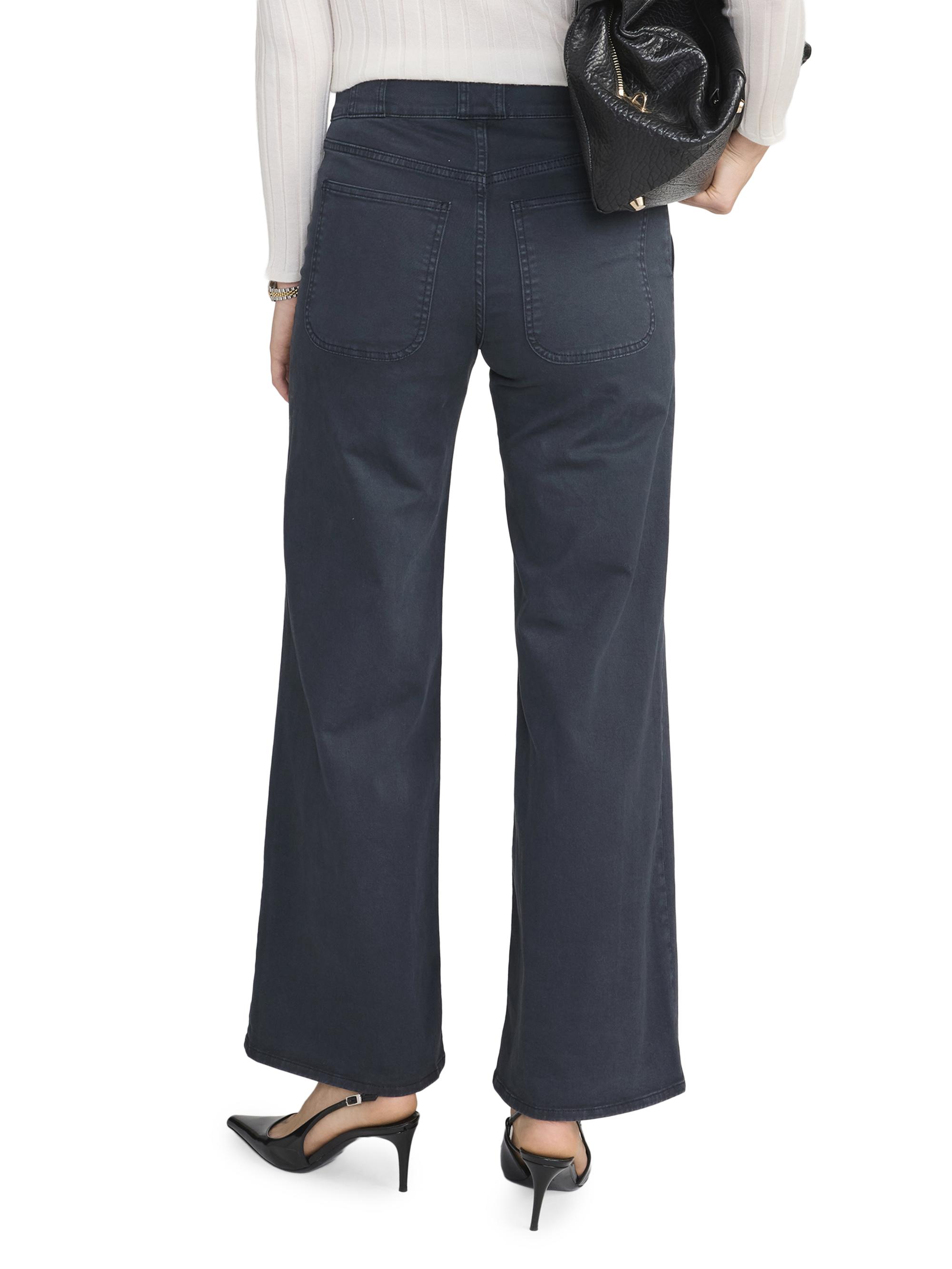 FRAME Women's The Modern Pocket Pants - Navy | Thumbnail 6