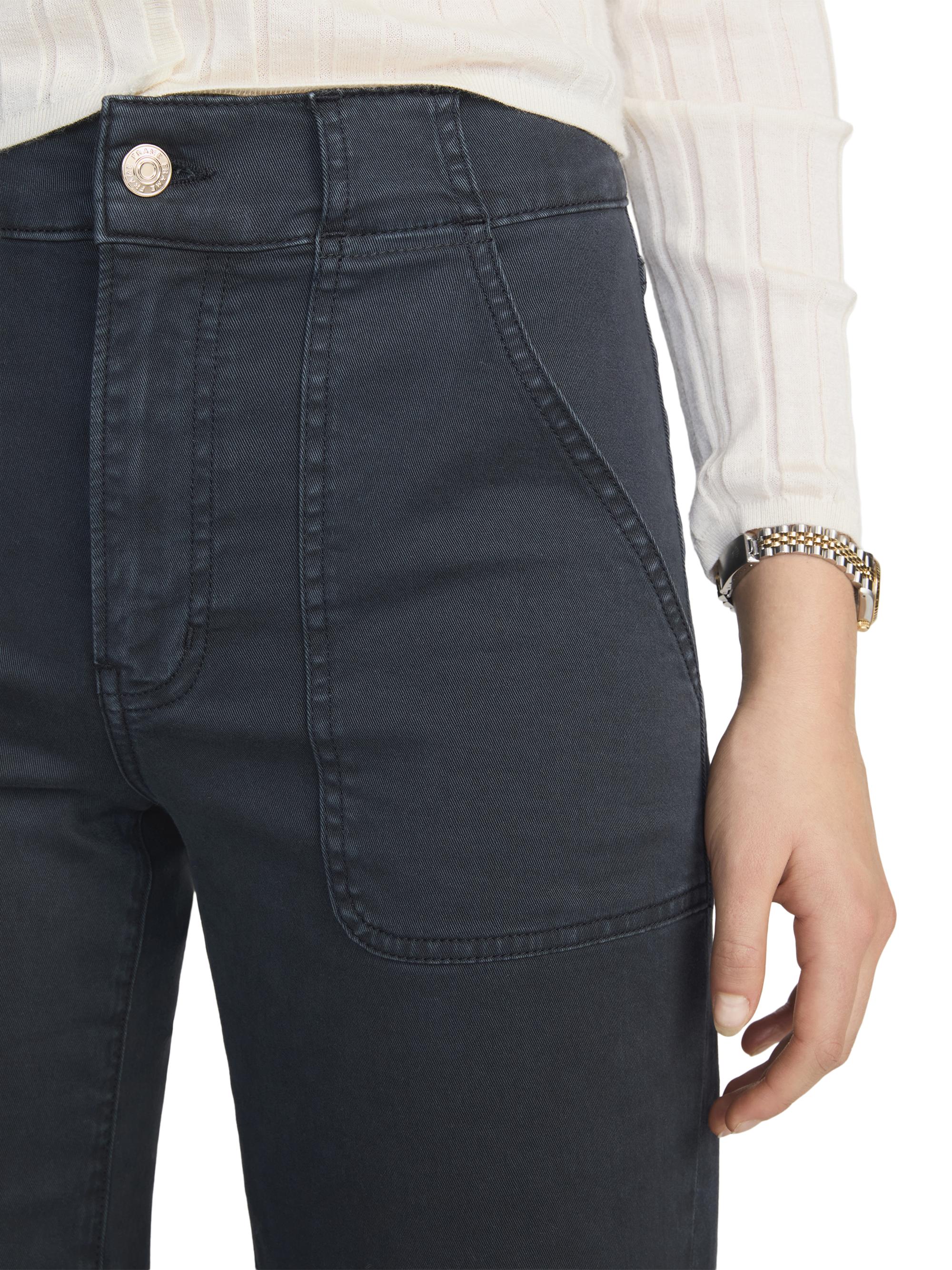 FRAME Women's The Modern Pocket Pants - Navy | Thumbnail 7