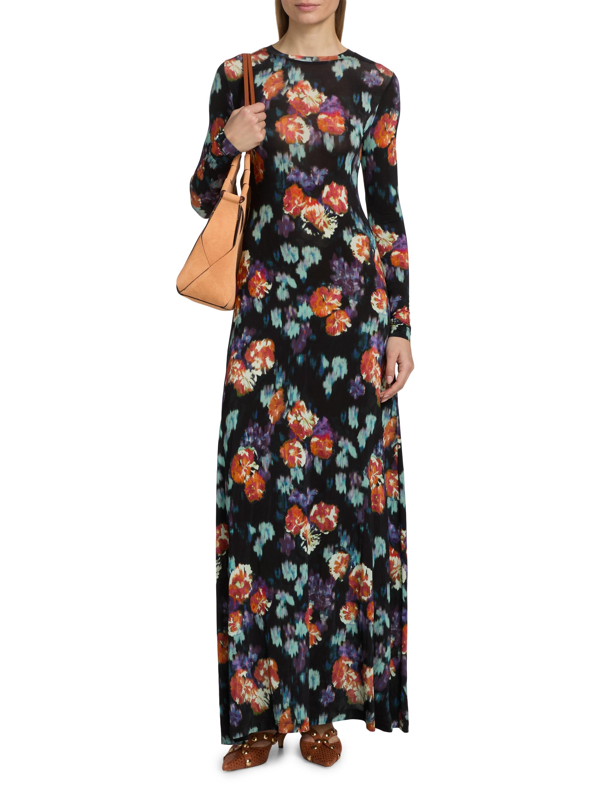 Ulla Johnson Women's Amari Floral Long-Sleeve Maxi Dress - Nocturne | Thumbnail 3