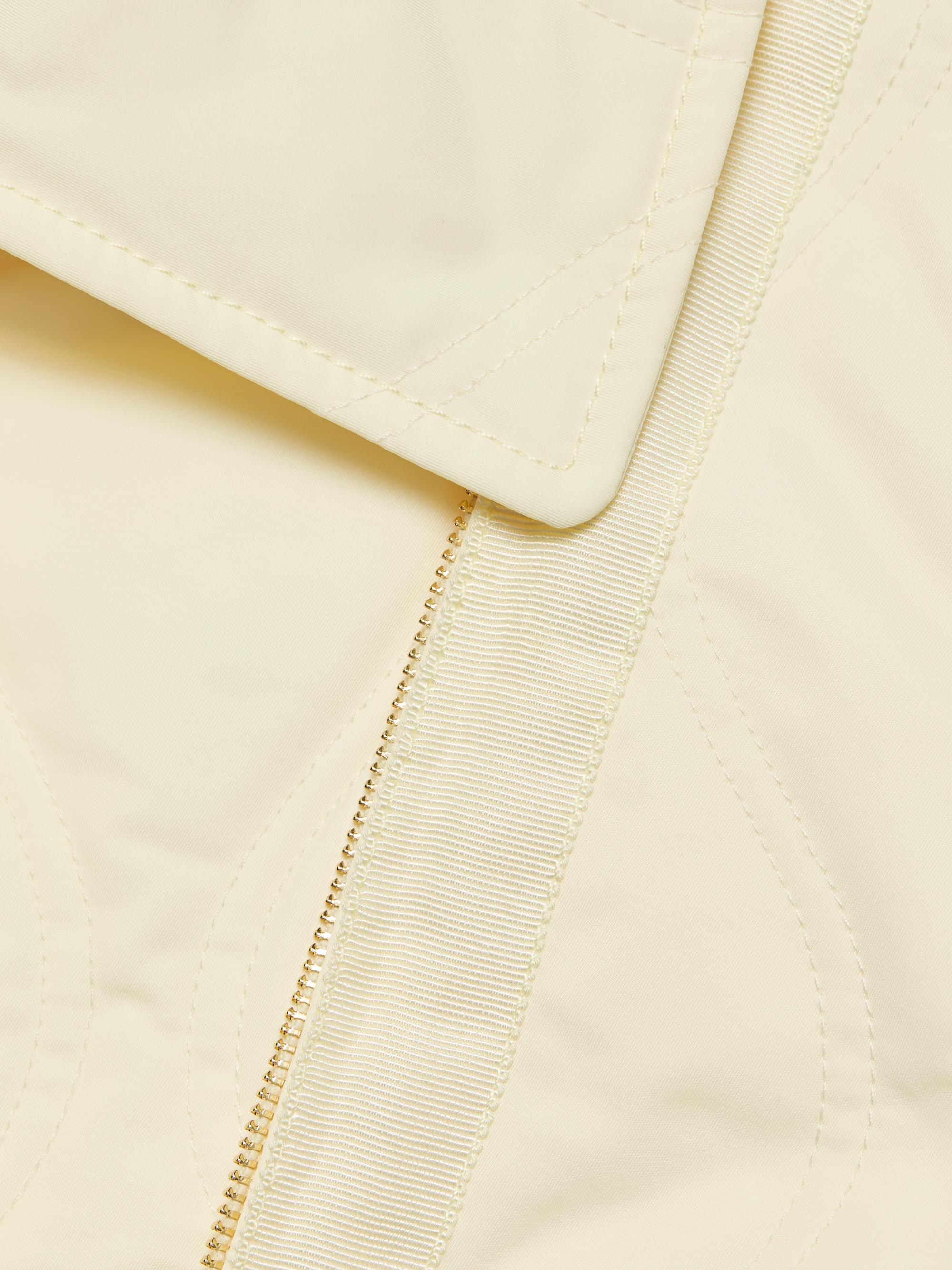 Ulla Johnson Women's Leonie Quilted Suede Jacket - Butter | Thumbnail 7