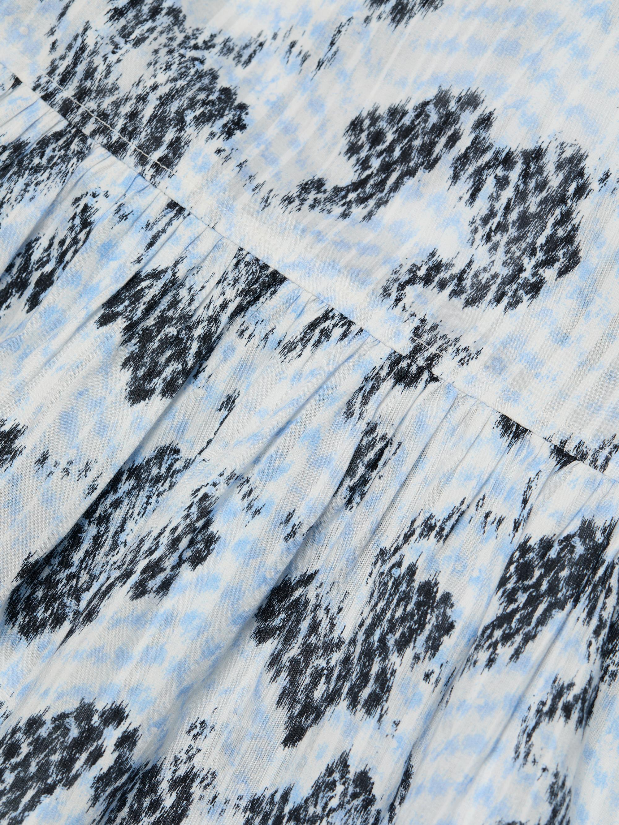 Ulla Johnson Women's Olina Printed Cotton A-Line Maxi Skirt - Ciel | Thumbnail 7
