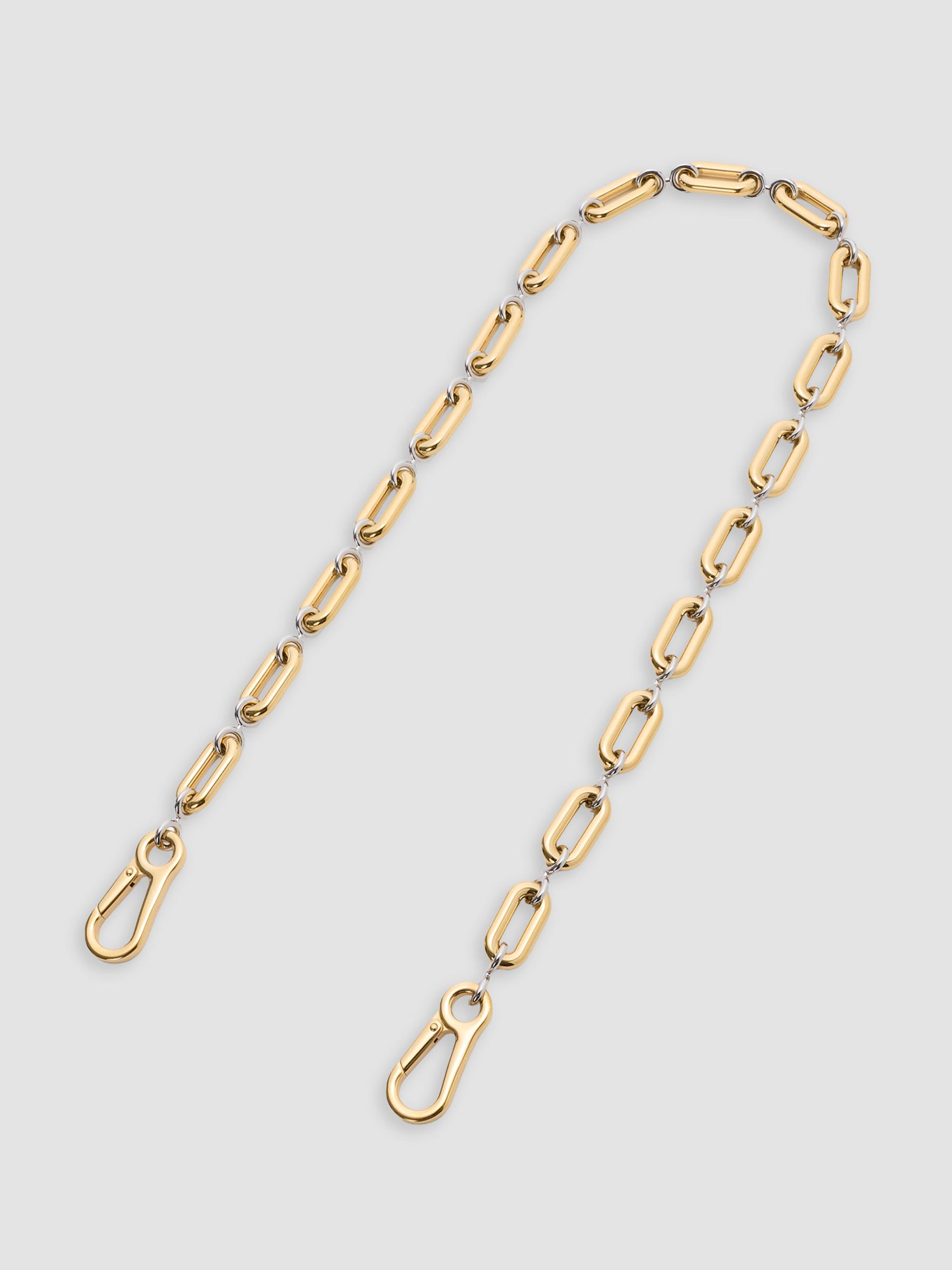LOEWE Women's Elongated Goldtone & Silvertone 22MM Donut Chain - Gold Silver | Thumbnail 3