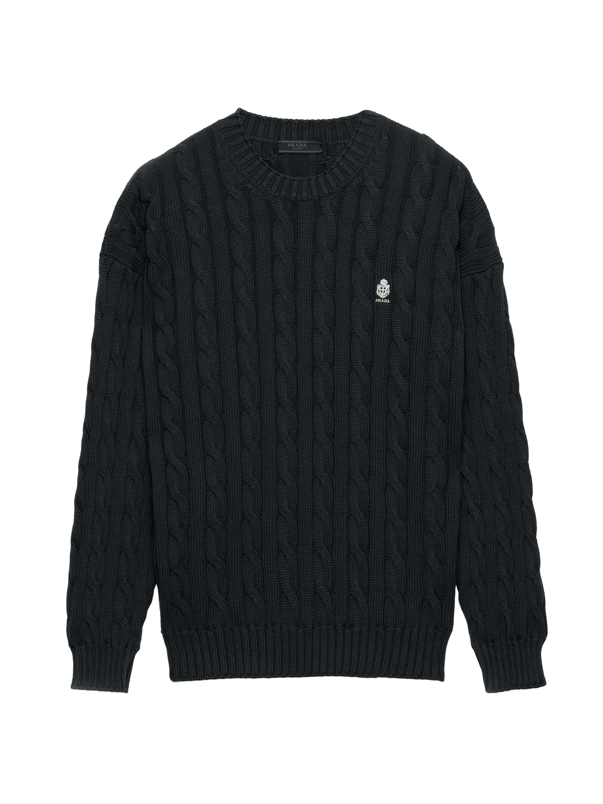 Prada Superfine Wool Half-Zipper Sweater | Saks Fifth Avenue