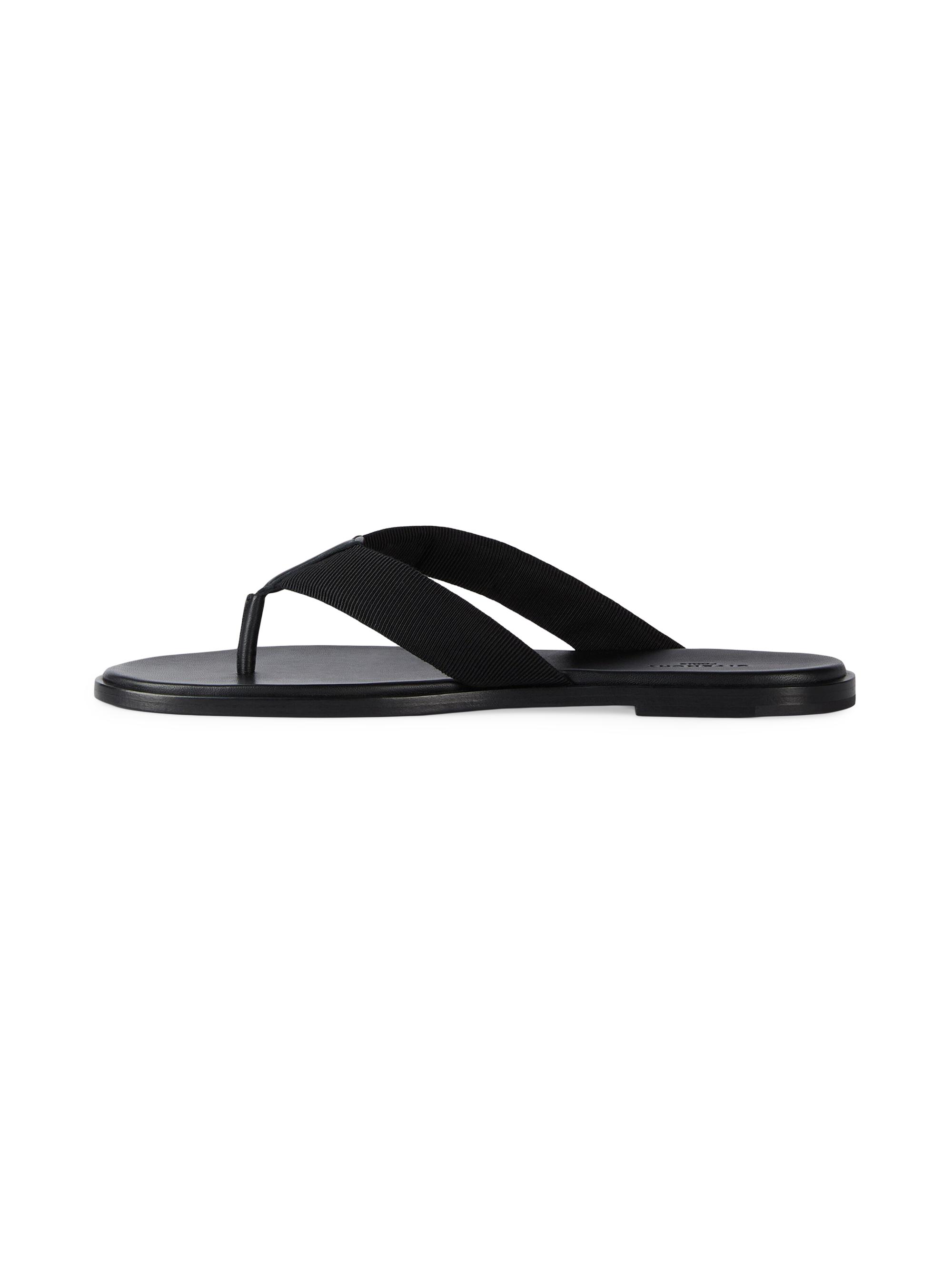 Givenchy Bay Thongs in Gros Grain and Leather | Saks Fifth Avenue