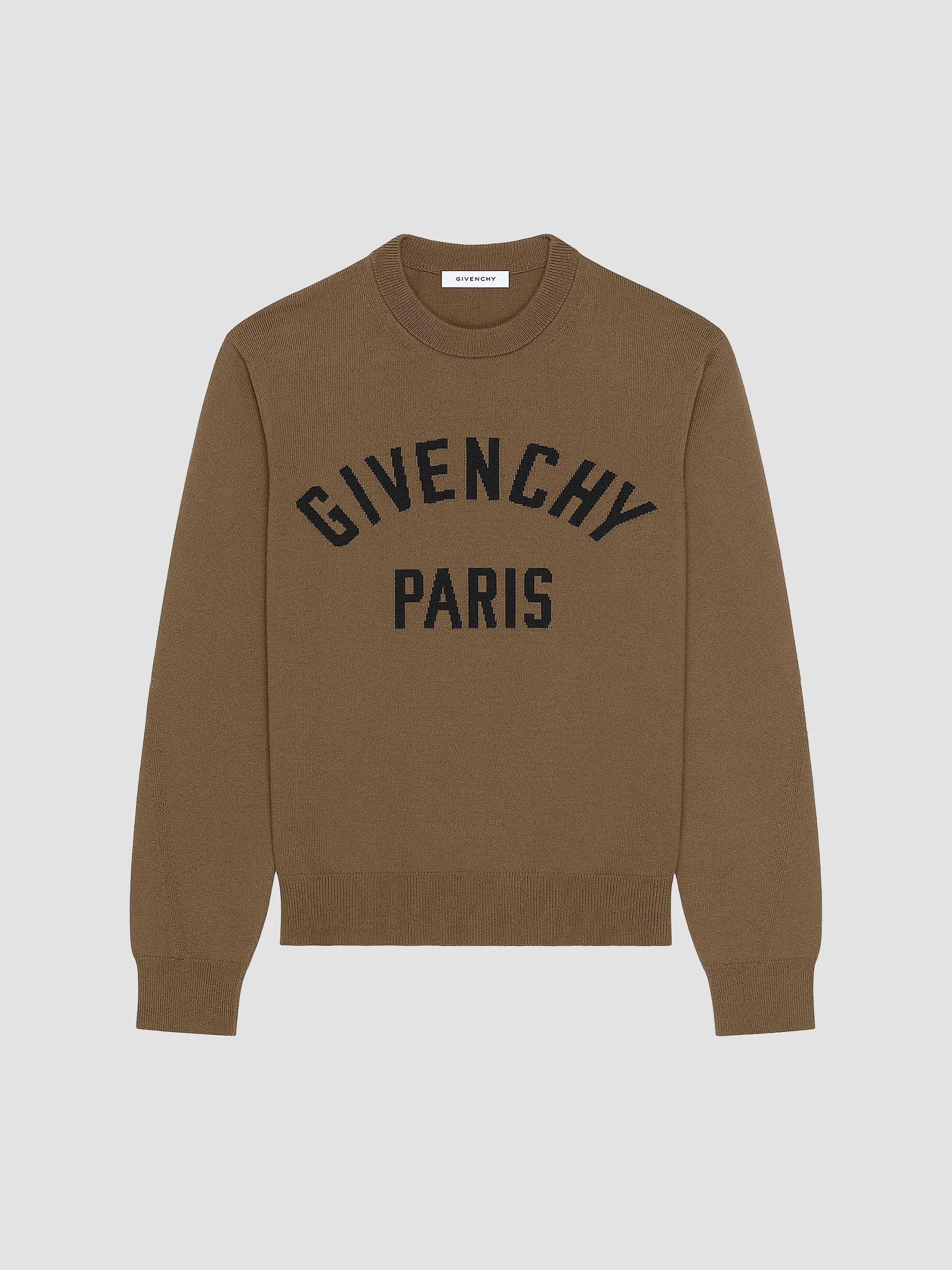 Givenchy Sweater In All-Over Logo Intarsia Mohair And Wool | Saks