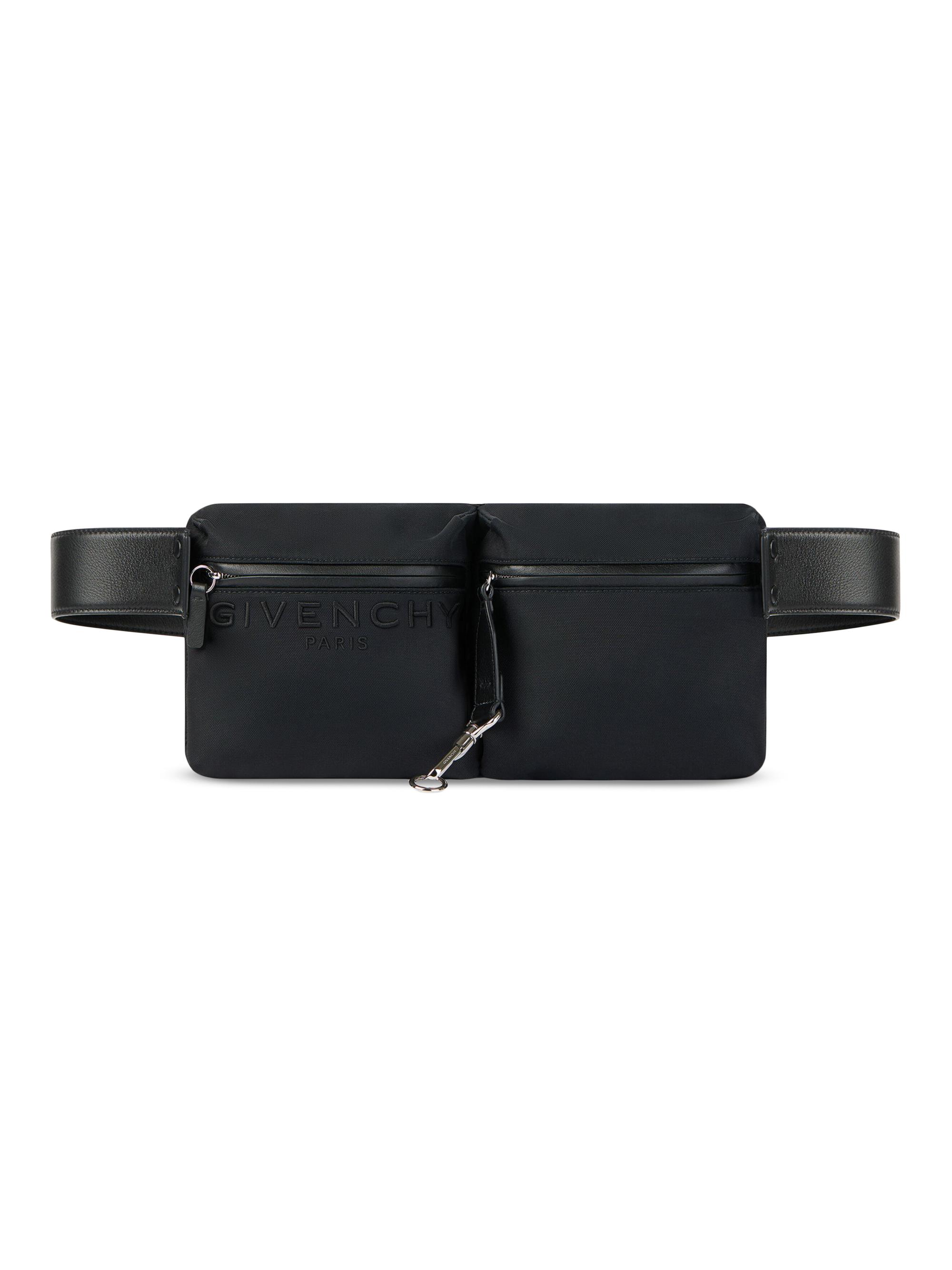 Givenchy Men's Cargo Belt Bag in Canvas - Taupe | Thumbnail 12