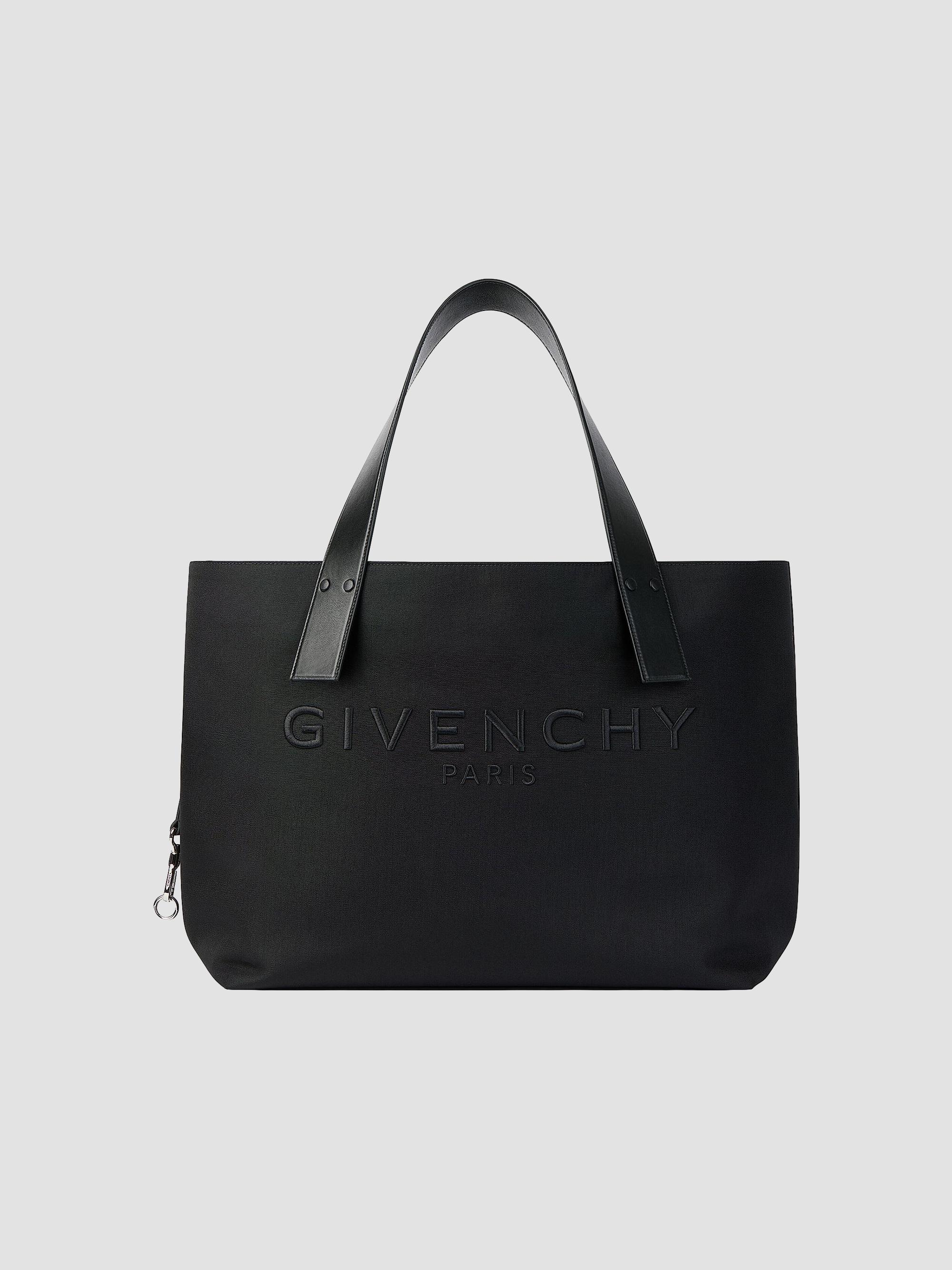 Givenchy Men's Cargo Tote Bag in Canvas - Black | Thumbnail 6