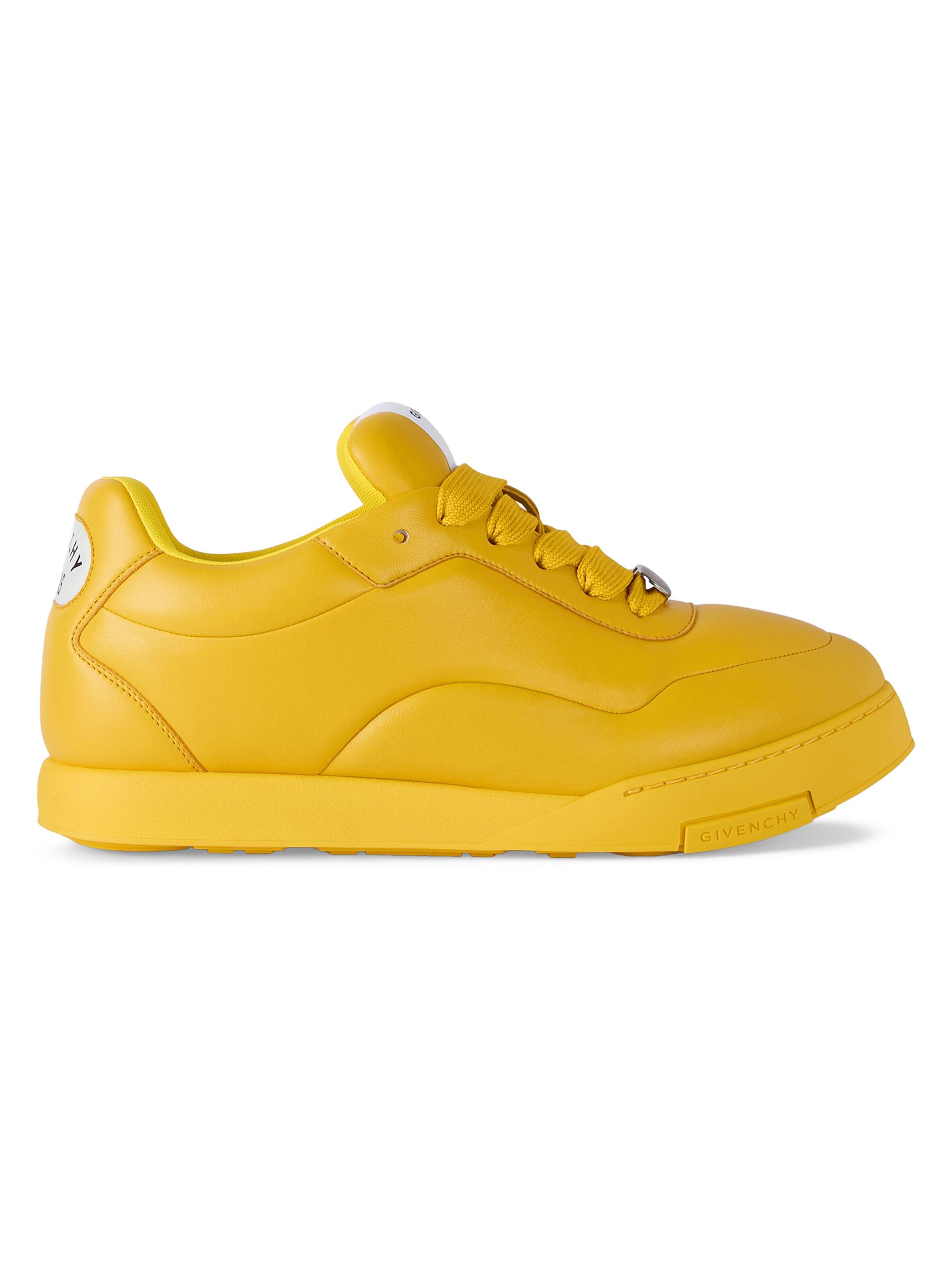 Givenchy Men's Puffy Yard Sneakers in Nappa Leather - Bright Yellow | Thumbnail 6