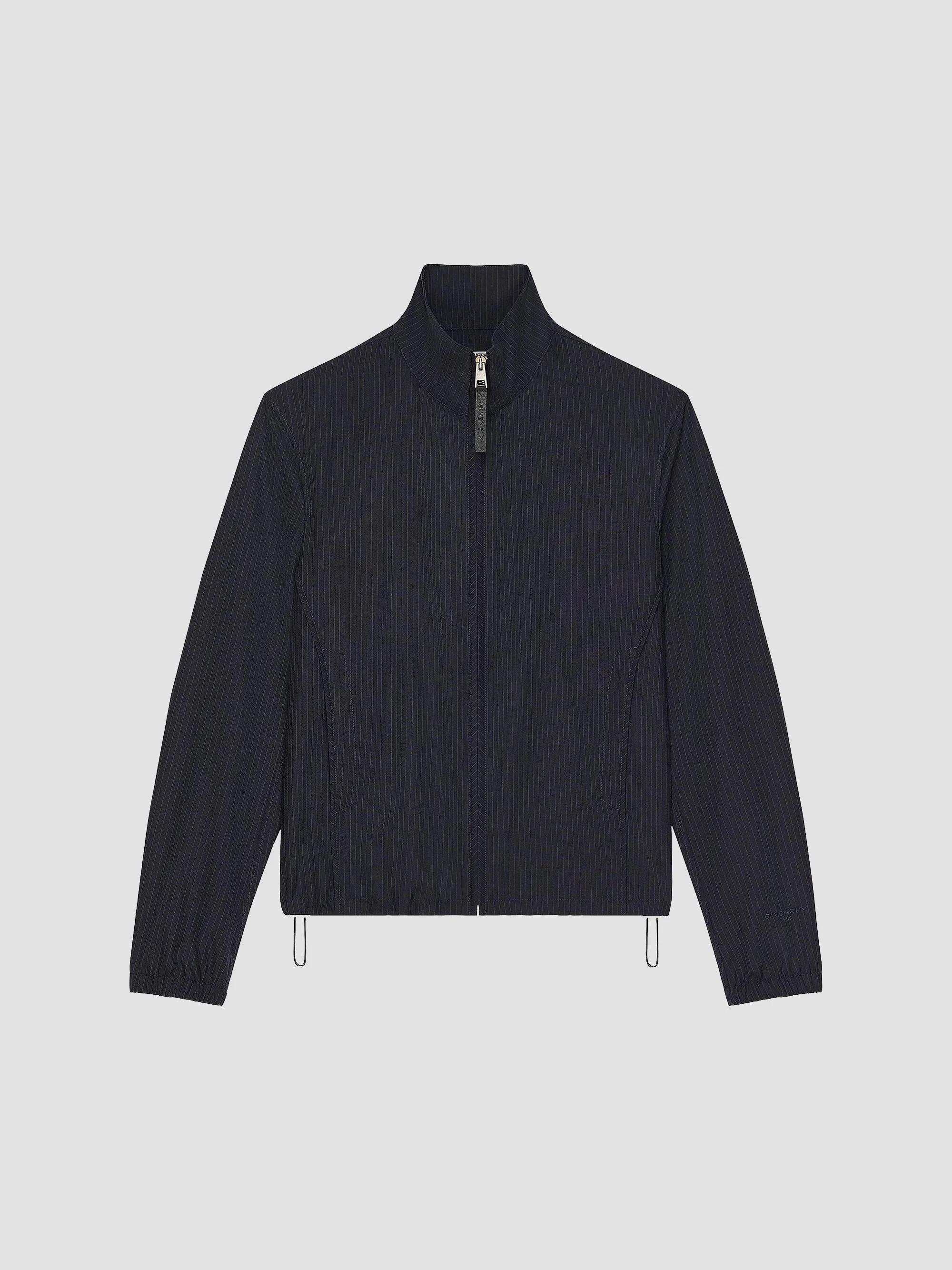 Giorgio Armani Suede Knit Full-Zip Jacket | Saks Fifth Avenue