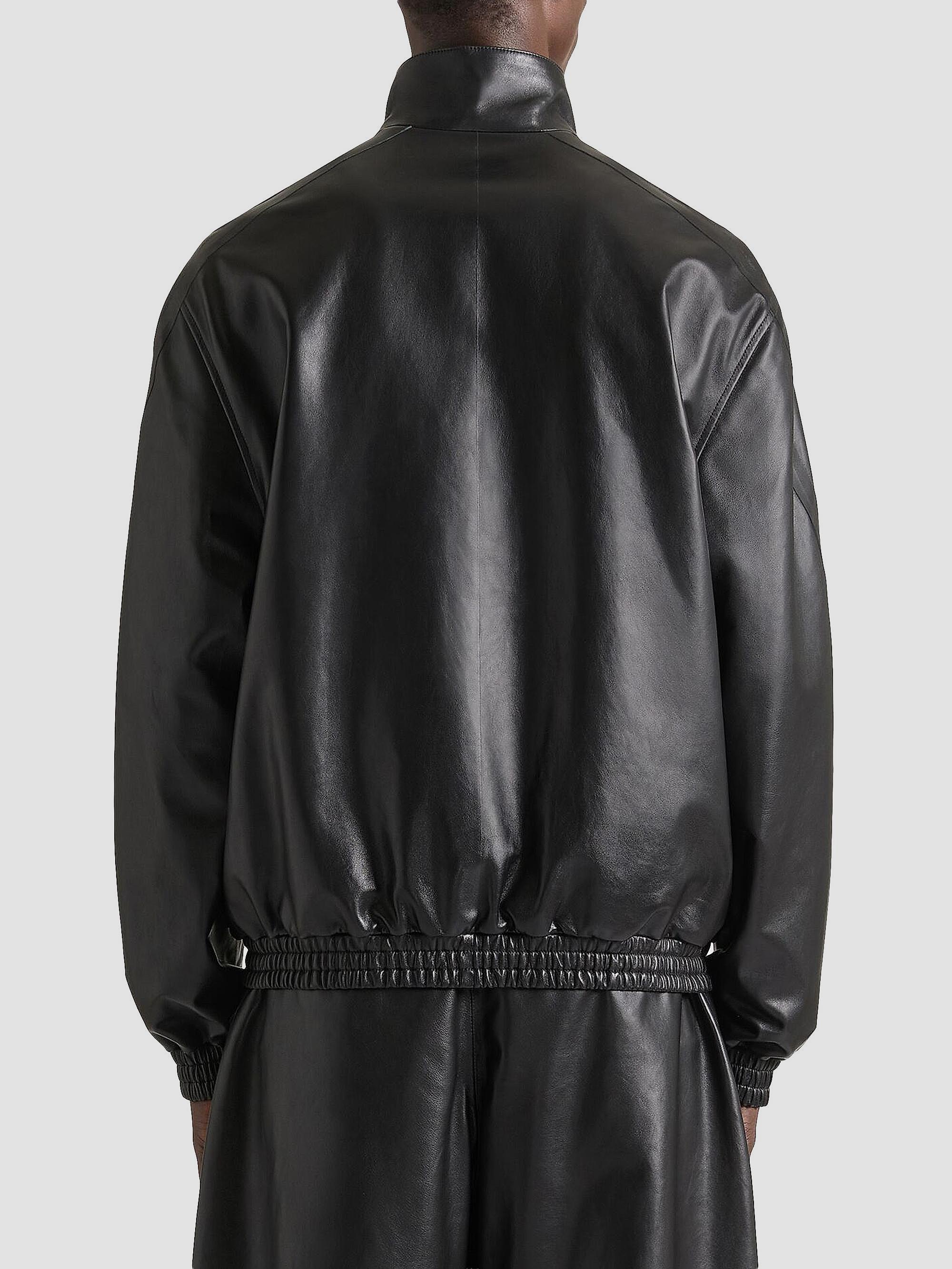 Givenchy Couture Seam Track Jacket in Nappa Leather | Saks Fifth