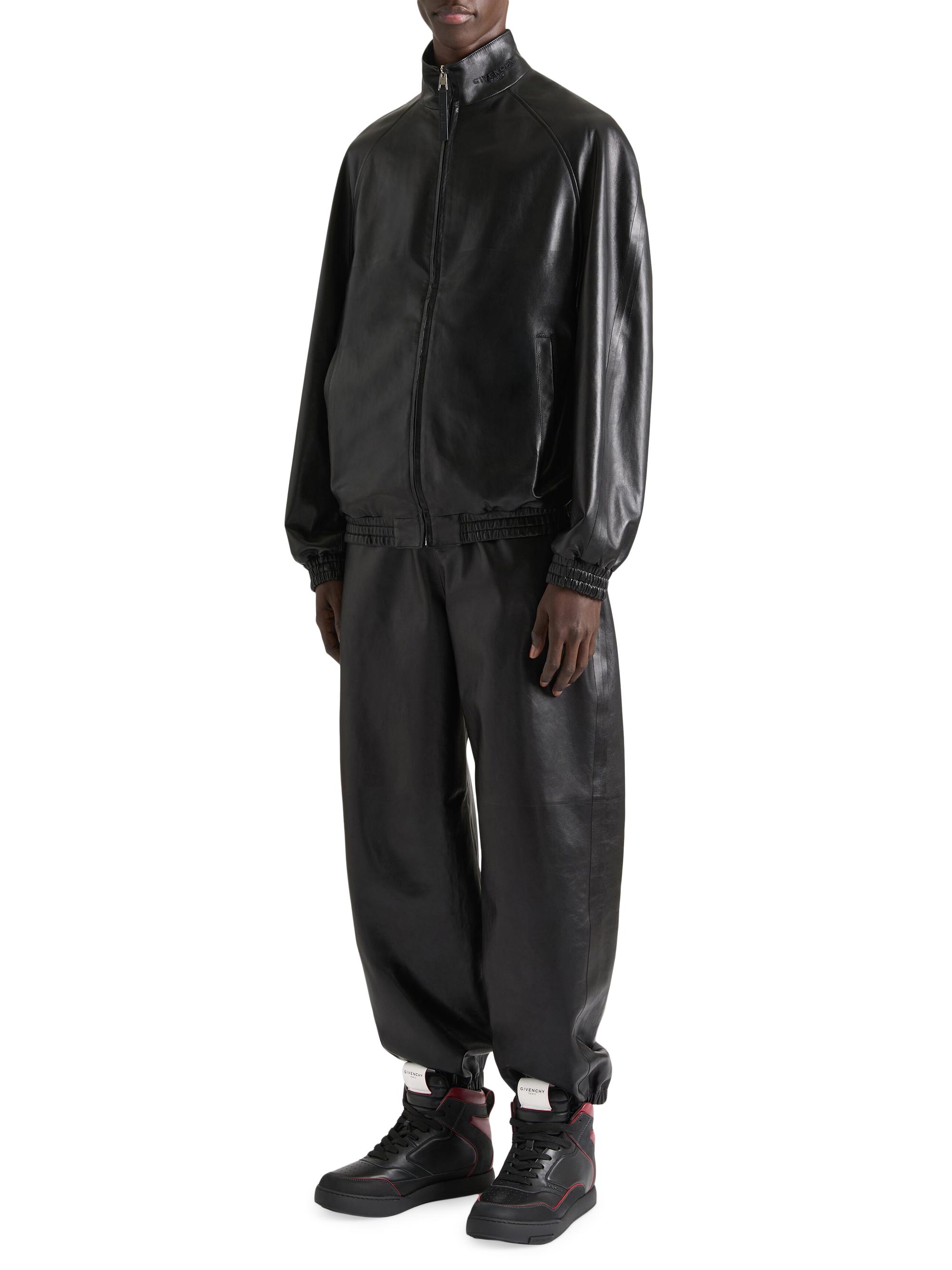 Givenchy Couture Seam Track Jacket in Nappa Leather | Saks Fifth