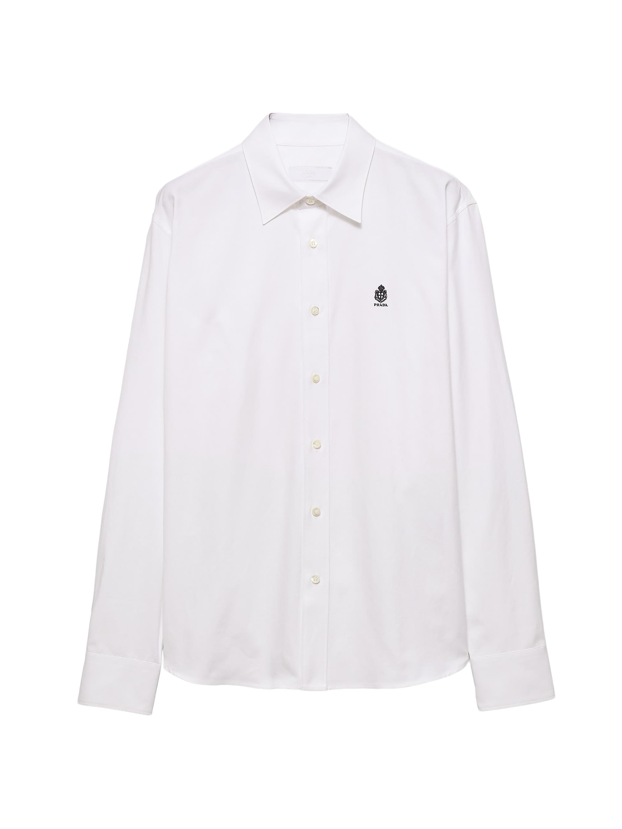 Prada Men's Cotton Shirt - White