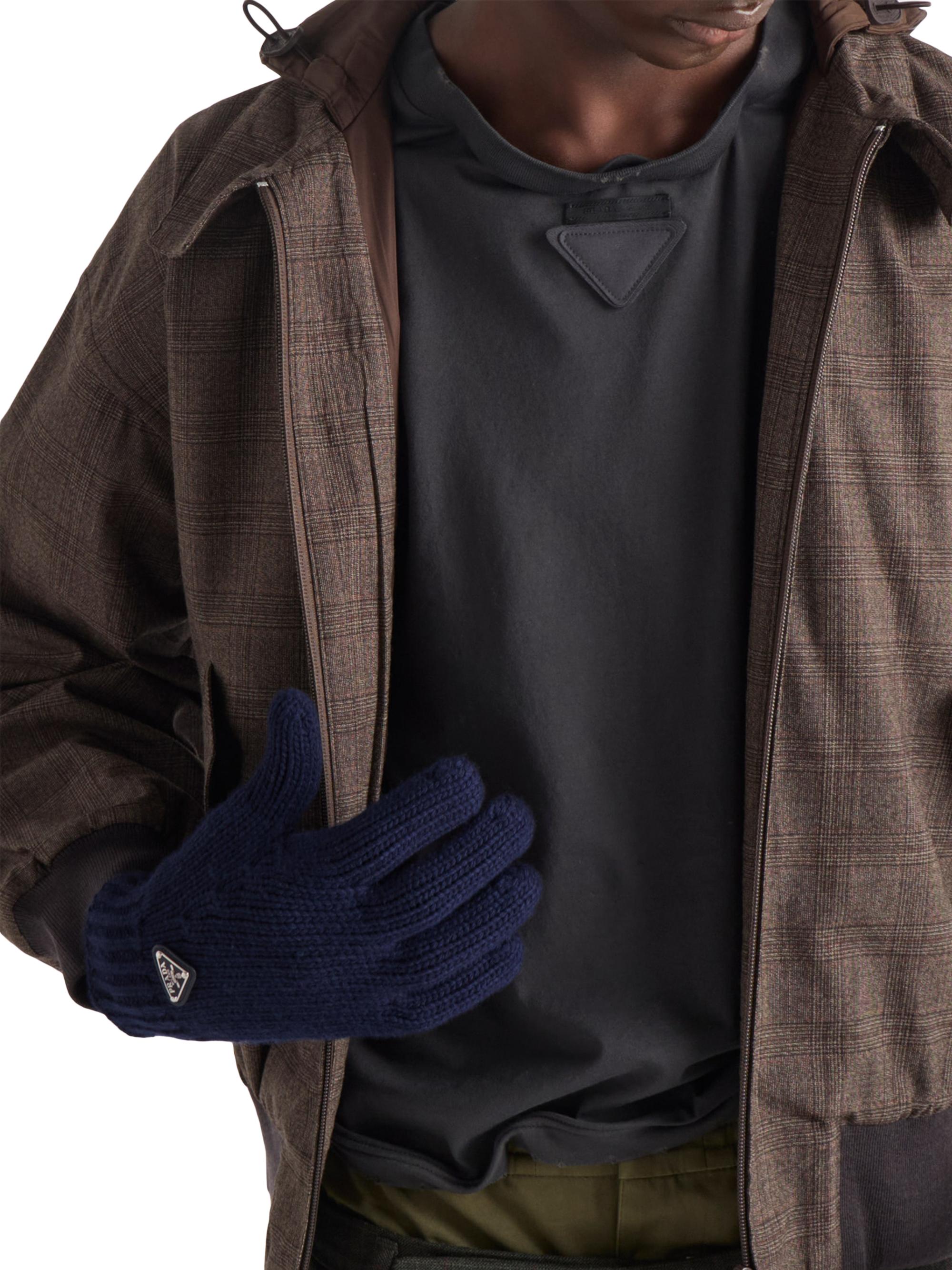 Prada Wool and Cashmere Gloves | Saks Fifth Avenue